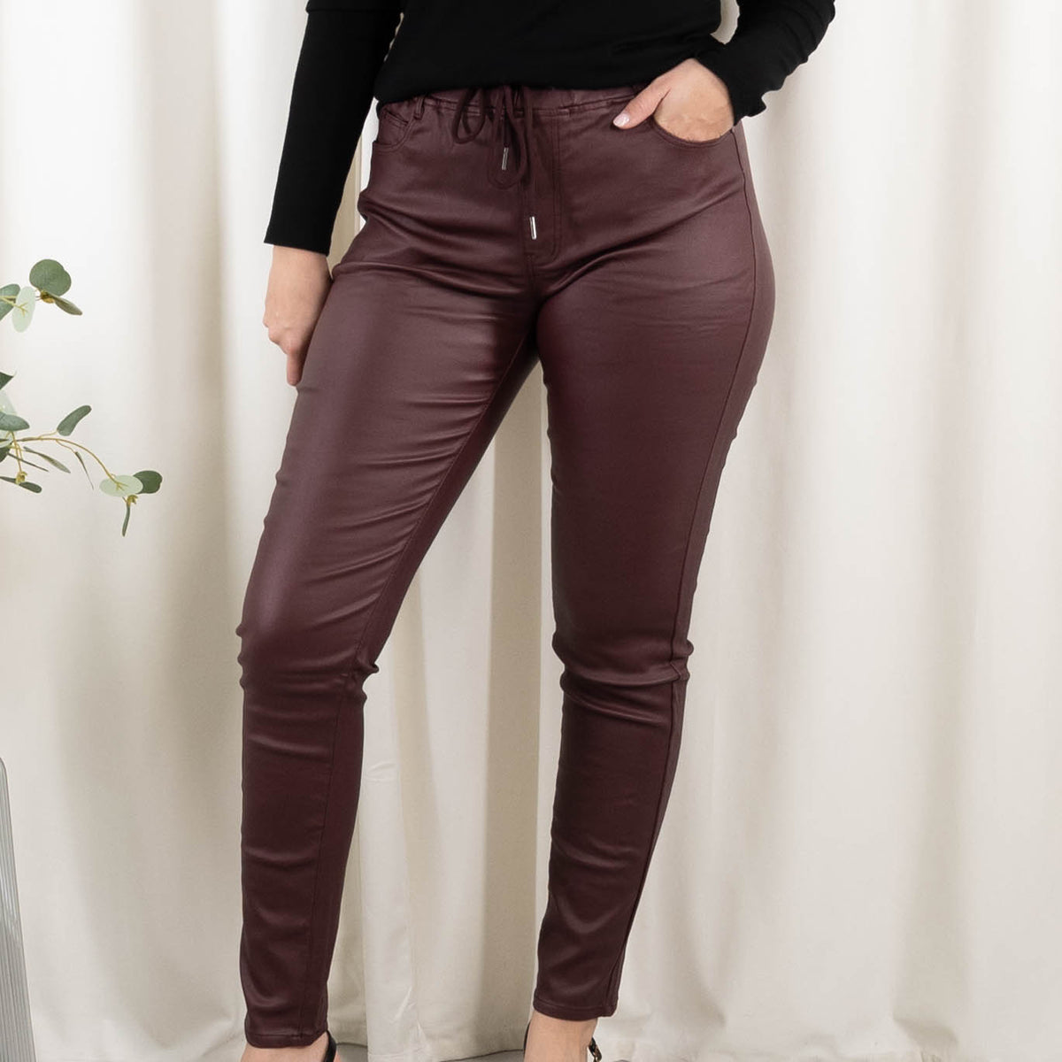 Gaby jeggings, Bordeaux