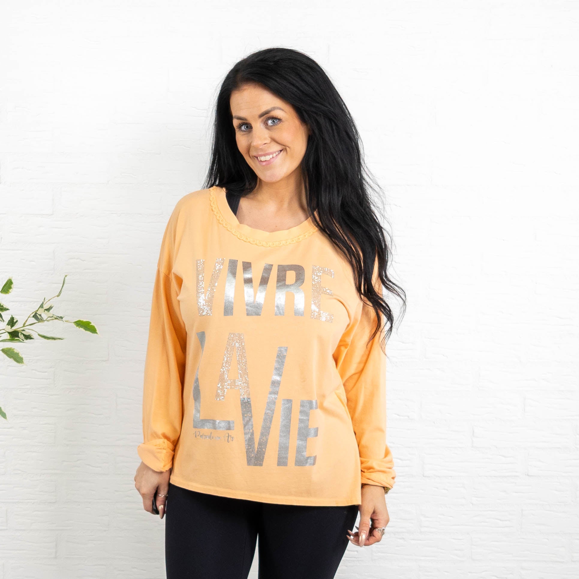 Piper t-shirt, Orange