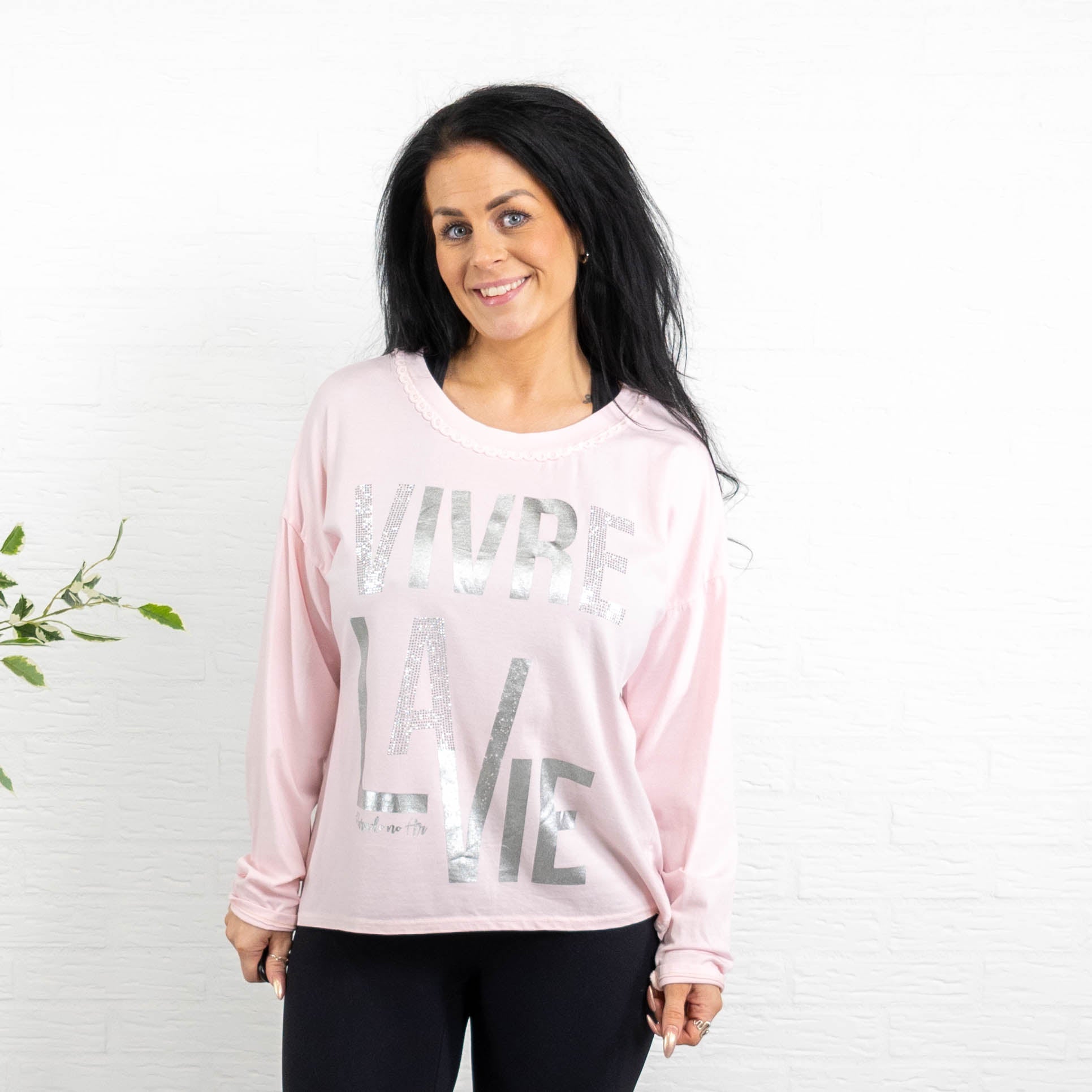 Piper t-shirt, Lyserød