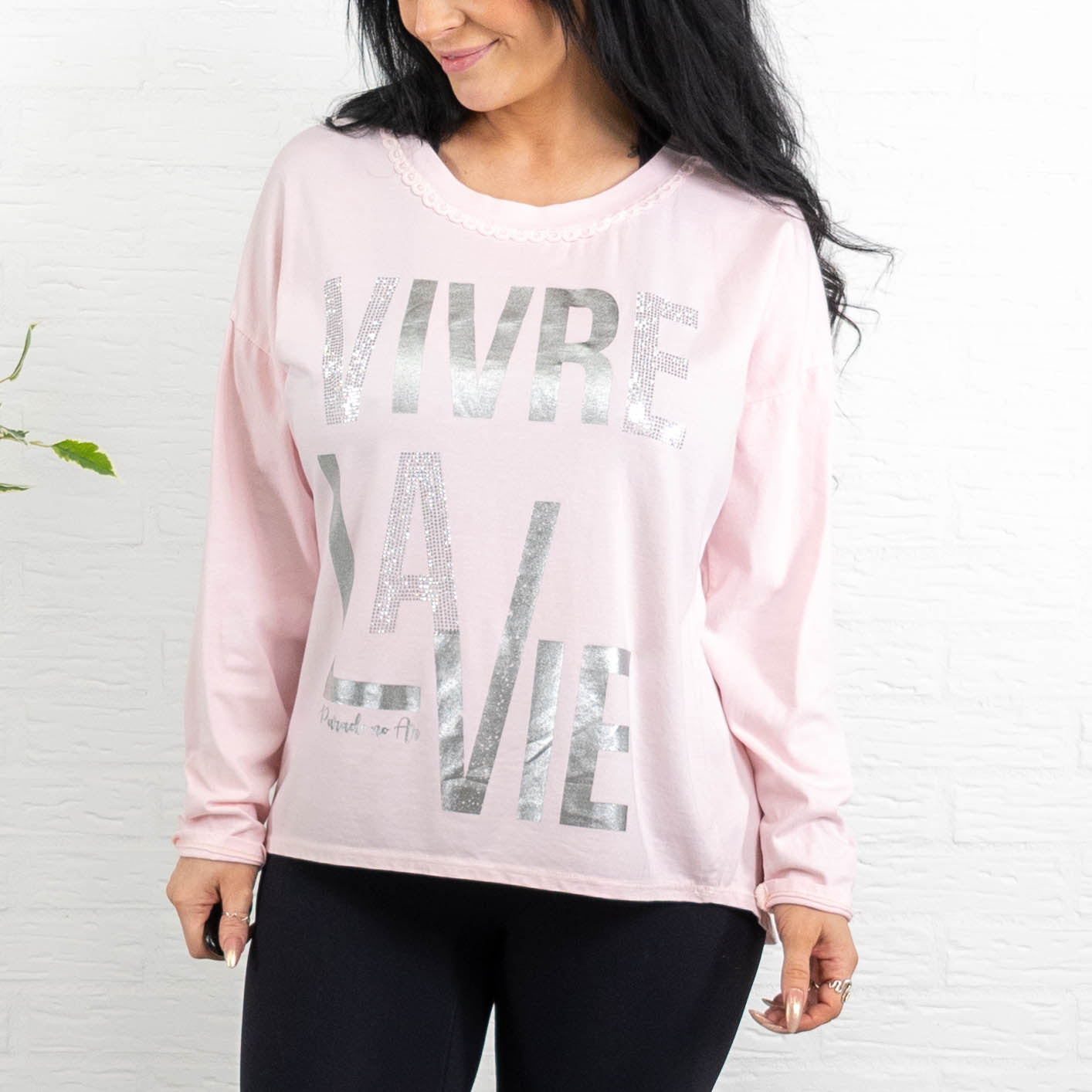 Piper t-shirt, Lyserød