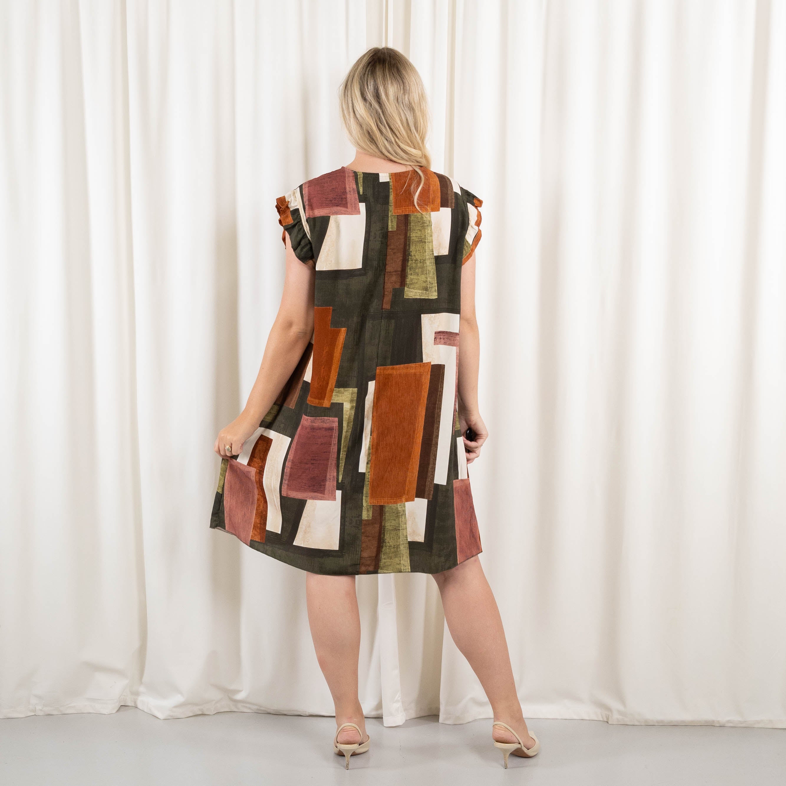 Ecstacy tunika/kjole, Khaki