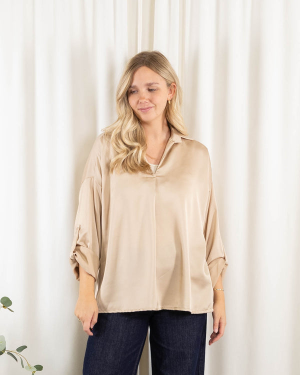 Lunar overdel, Beige