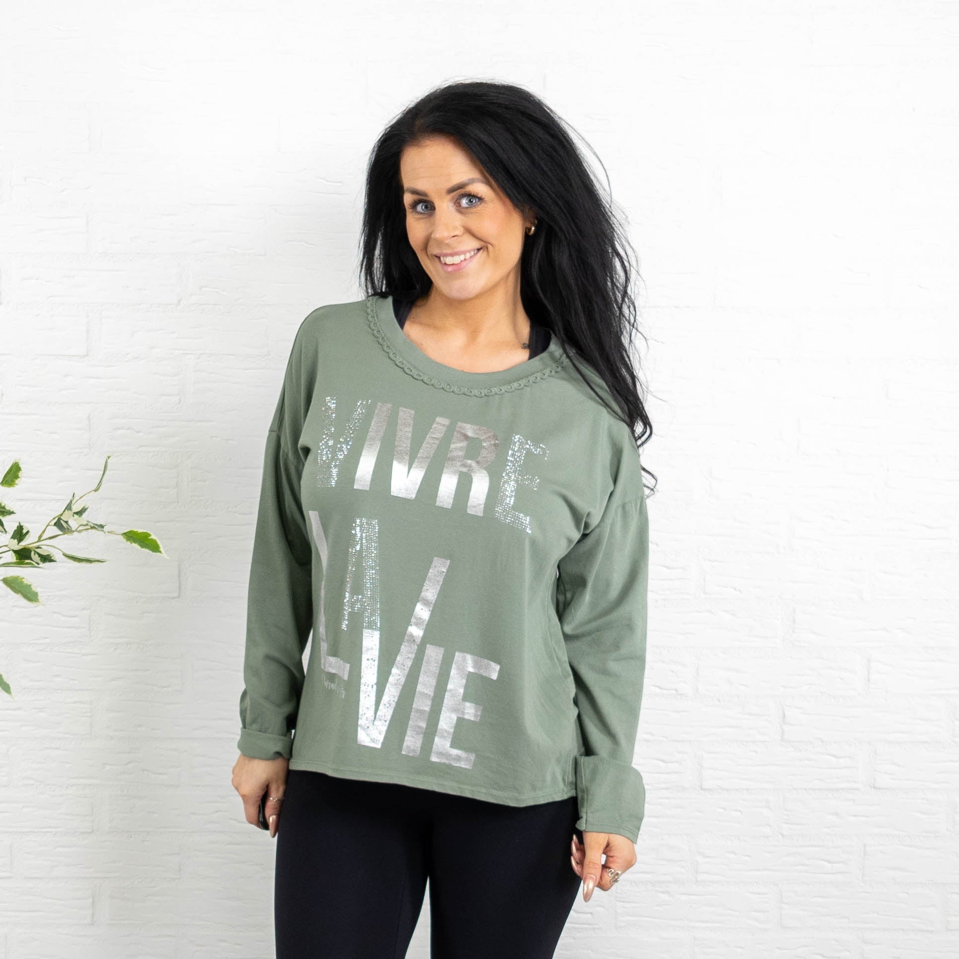 Piper t-shirt, Khaki