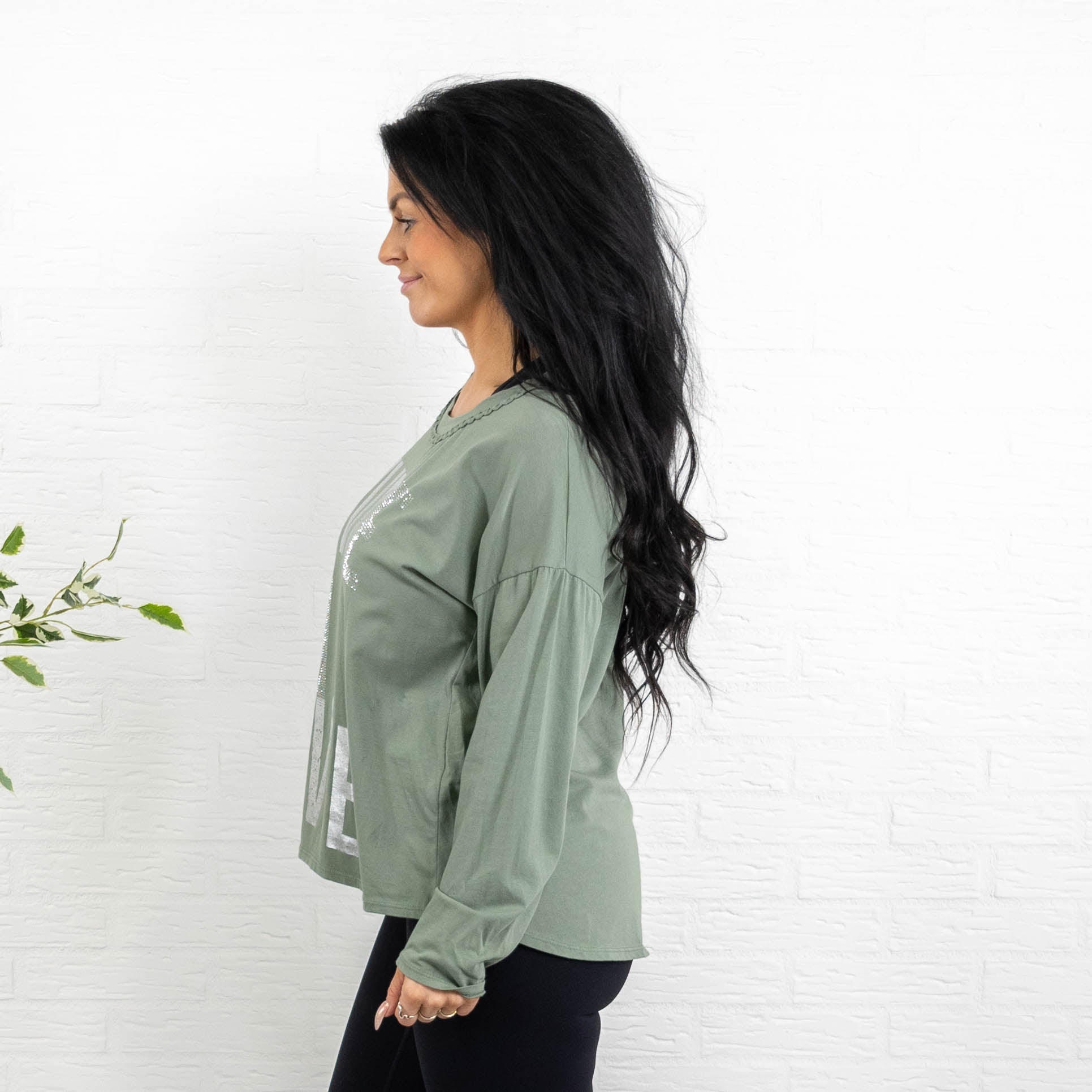 Piper t-shirt, Khaki