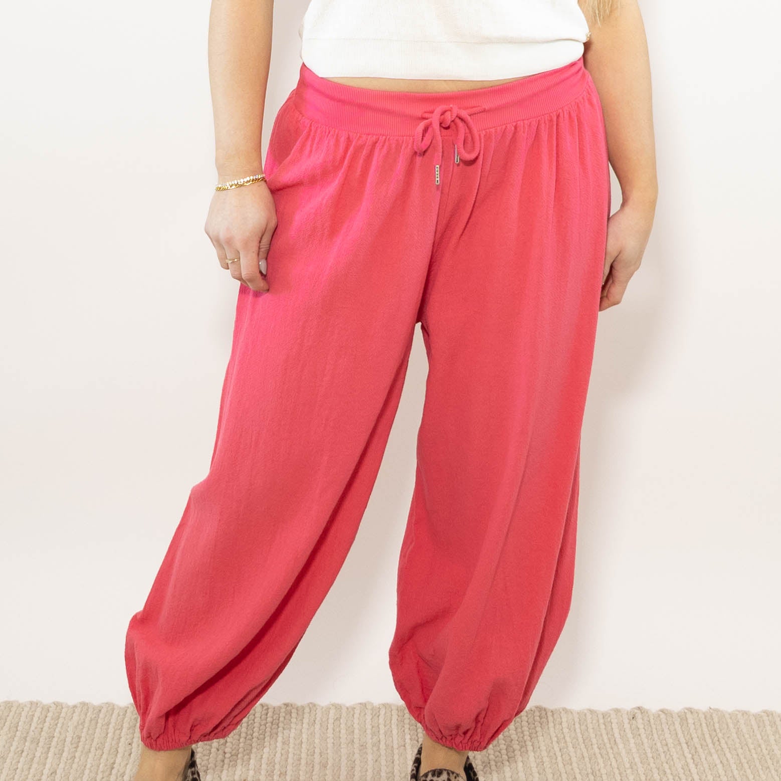 Hanne haremsbukser, Pink