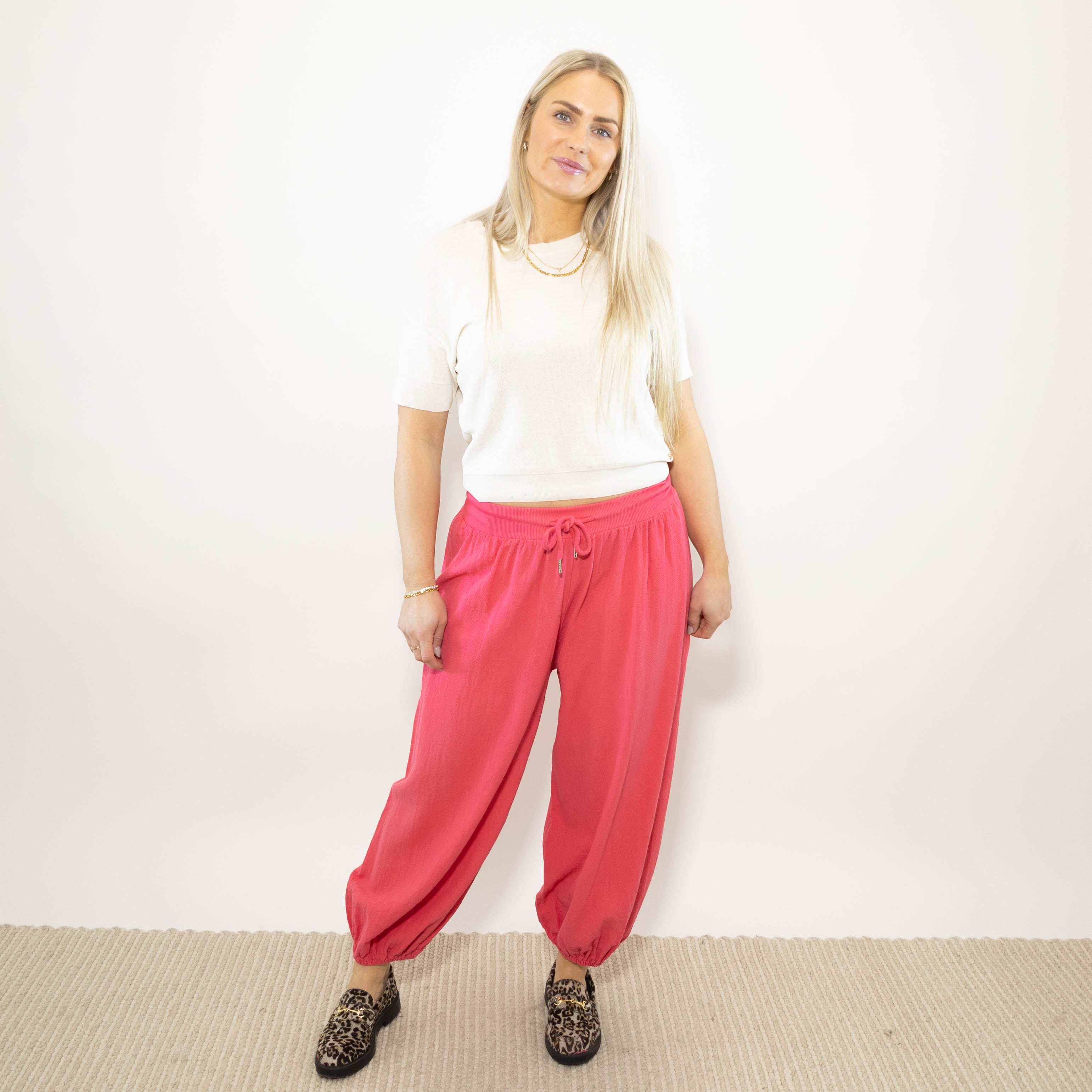 Hanne haremsbukser, Pink