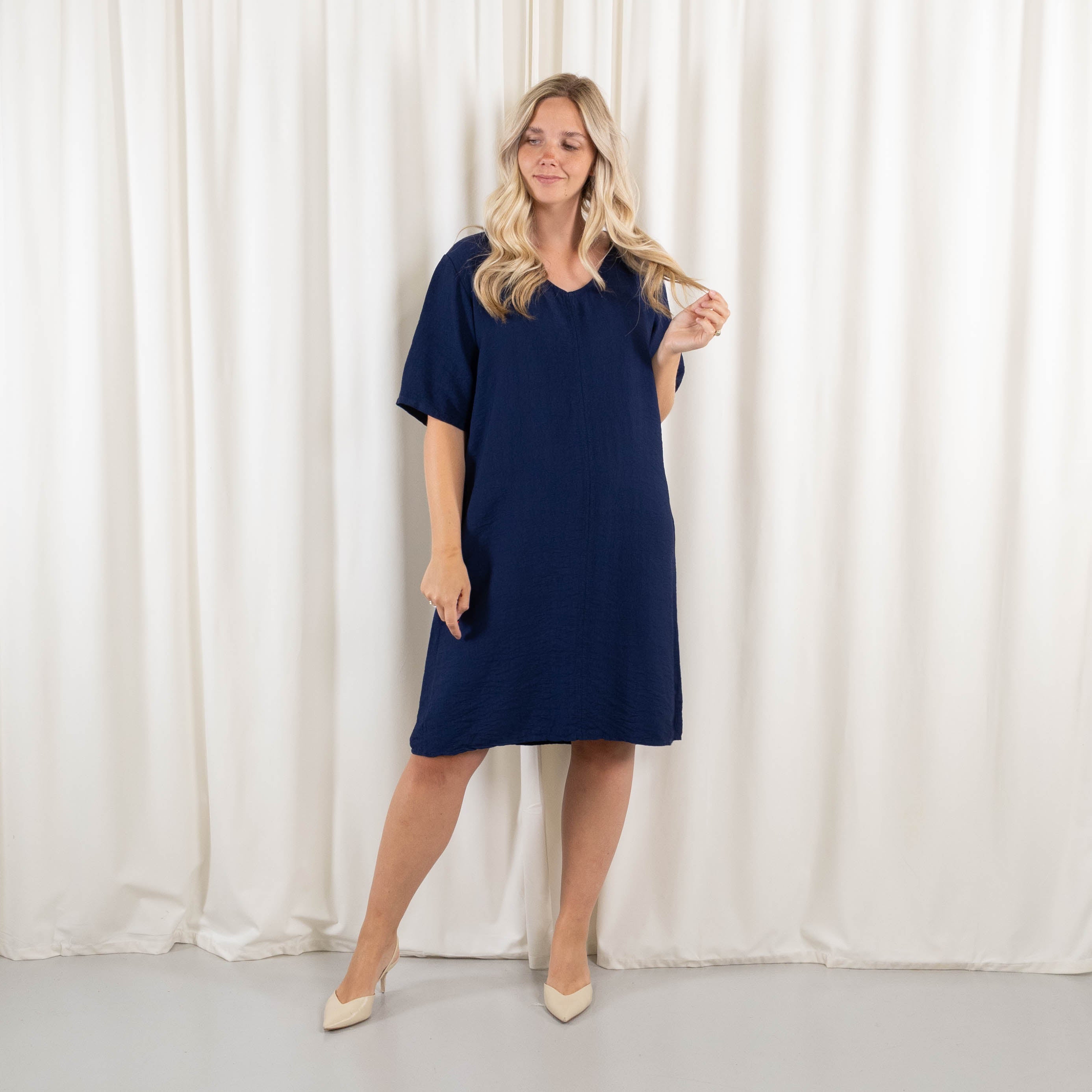 Polyanne tunika/kjole, Navy