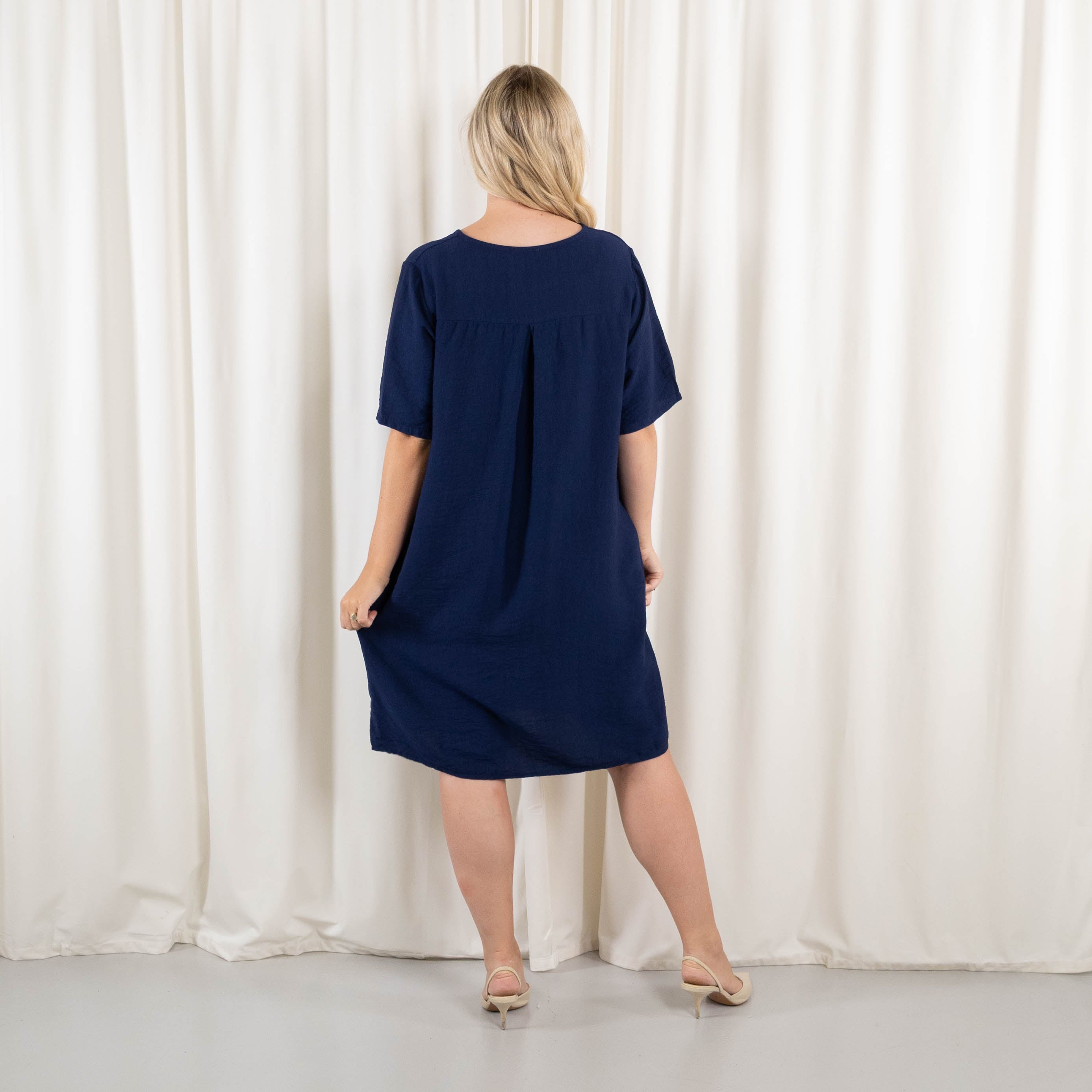 Polyanne tunika/kjole, Navy