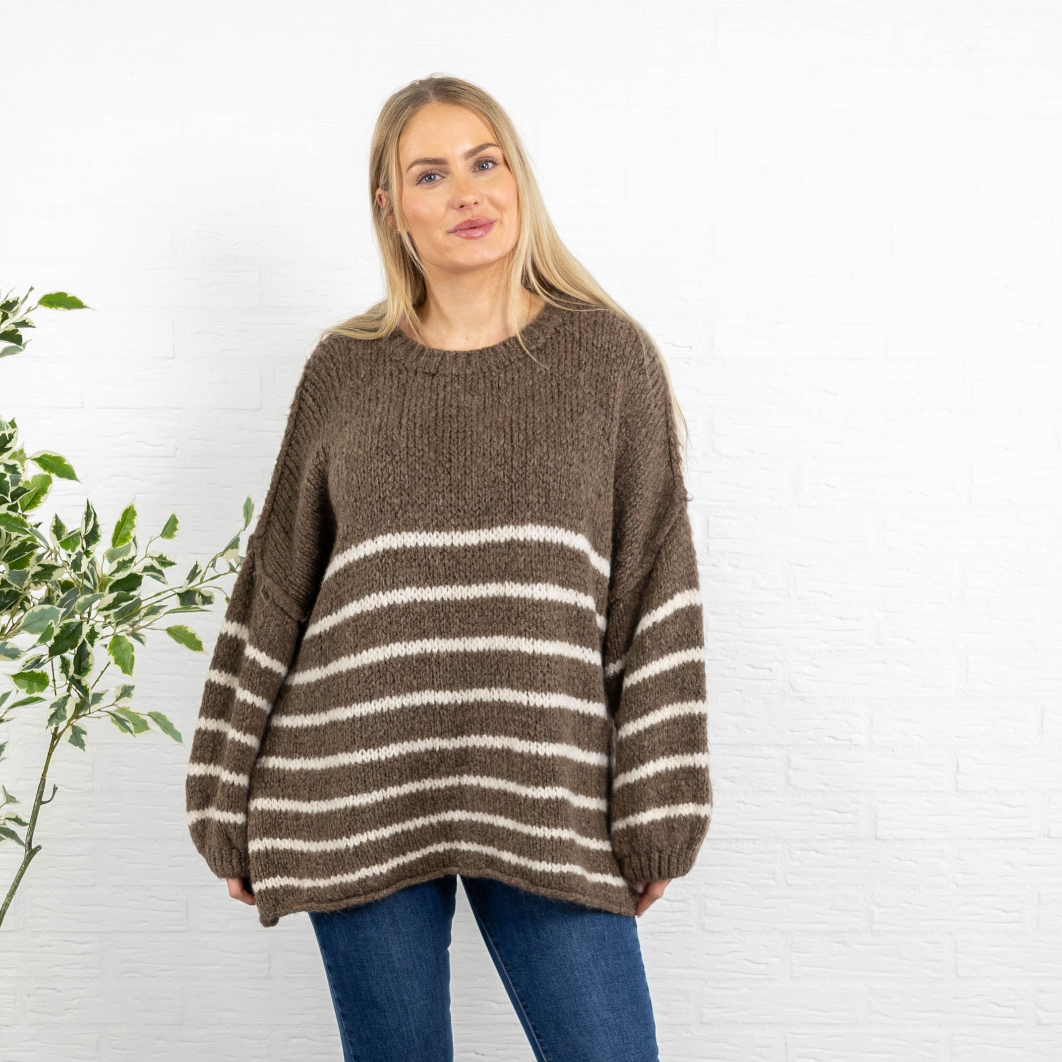 Isabella strik, Taupe