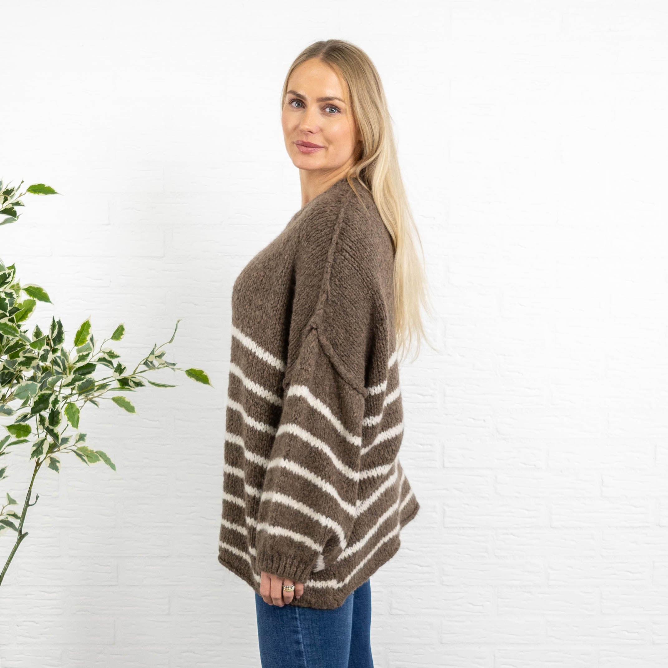 Isabella strik, Taupe