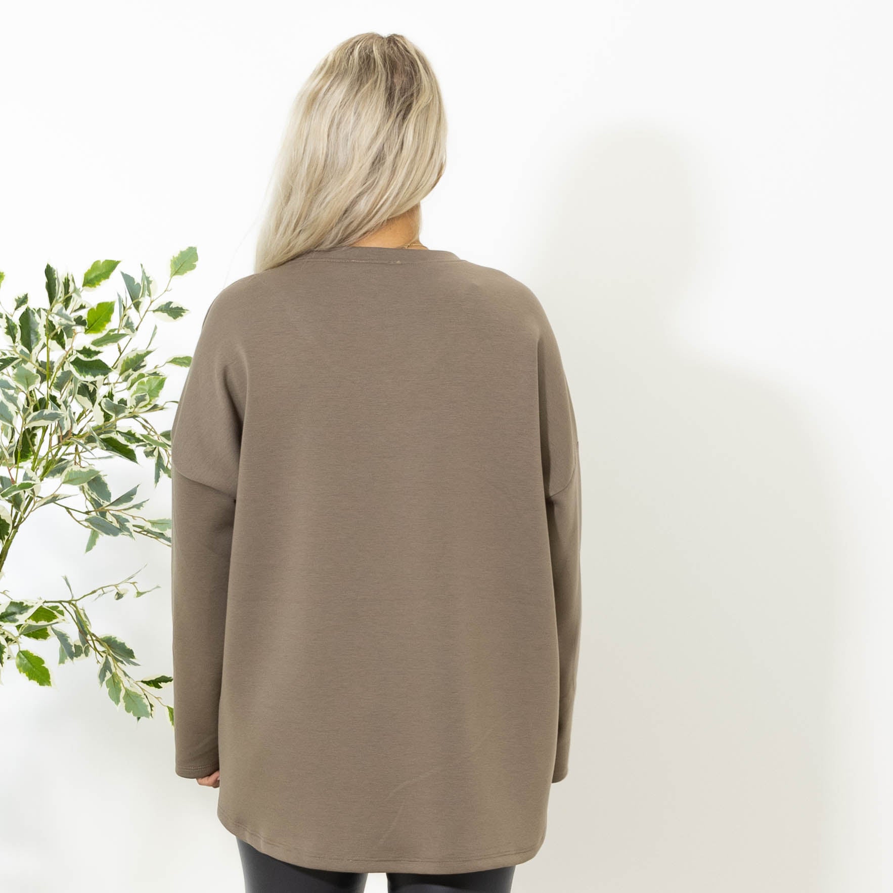 Ditte sweatshirt, Taupe