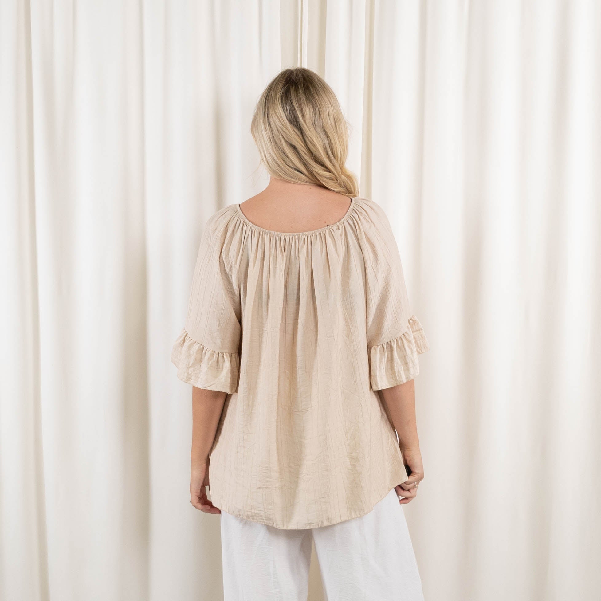 Maggie overdel, Beige