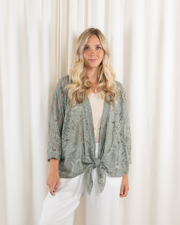 Sally cardigan, Khaki