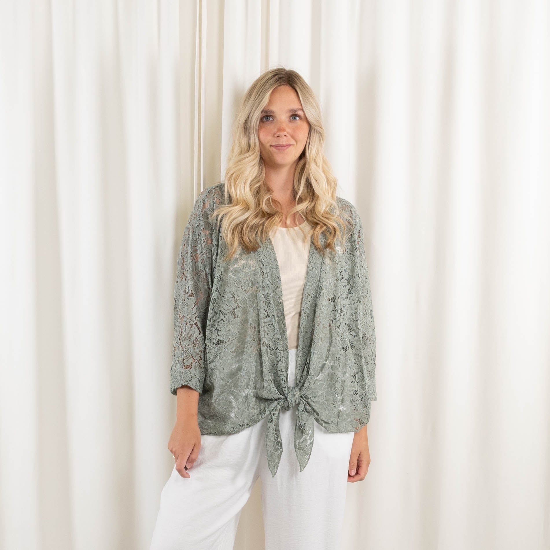 Sally cardigan, Khaki