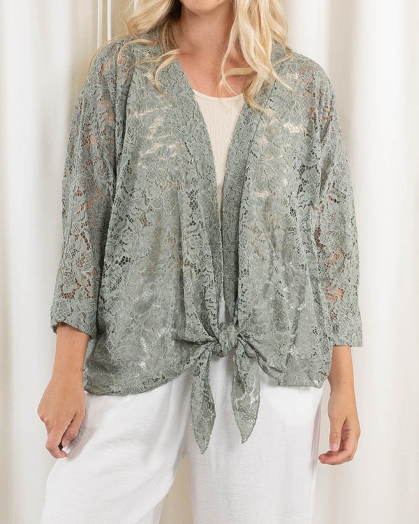 Sally cardigan, Khaki