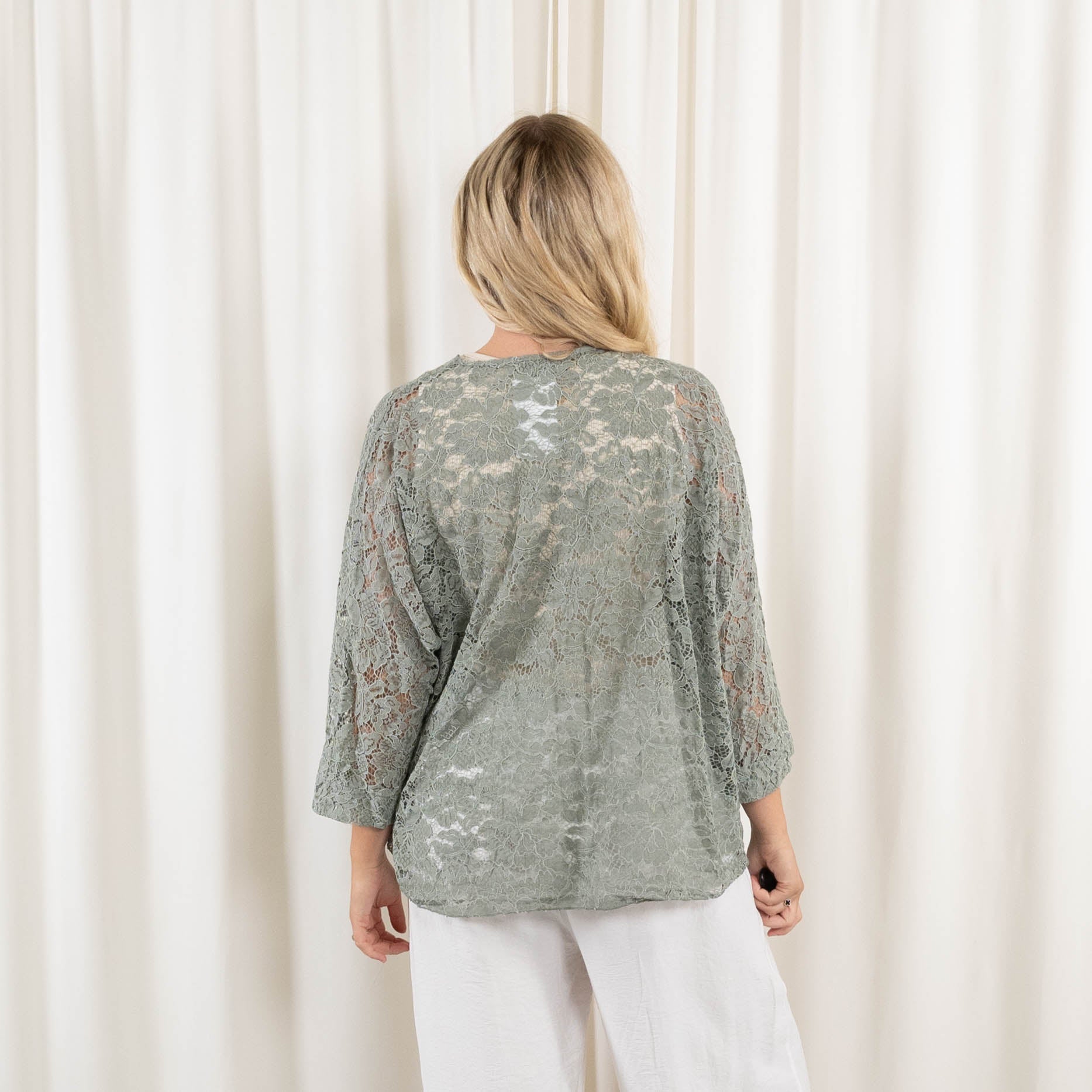 Sally cardigan, Khaki