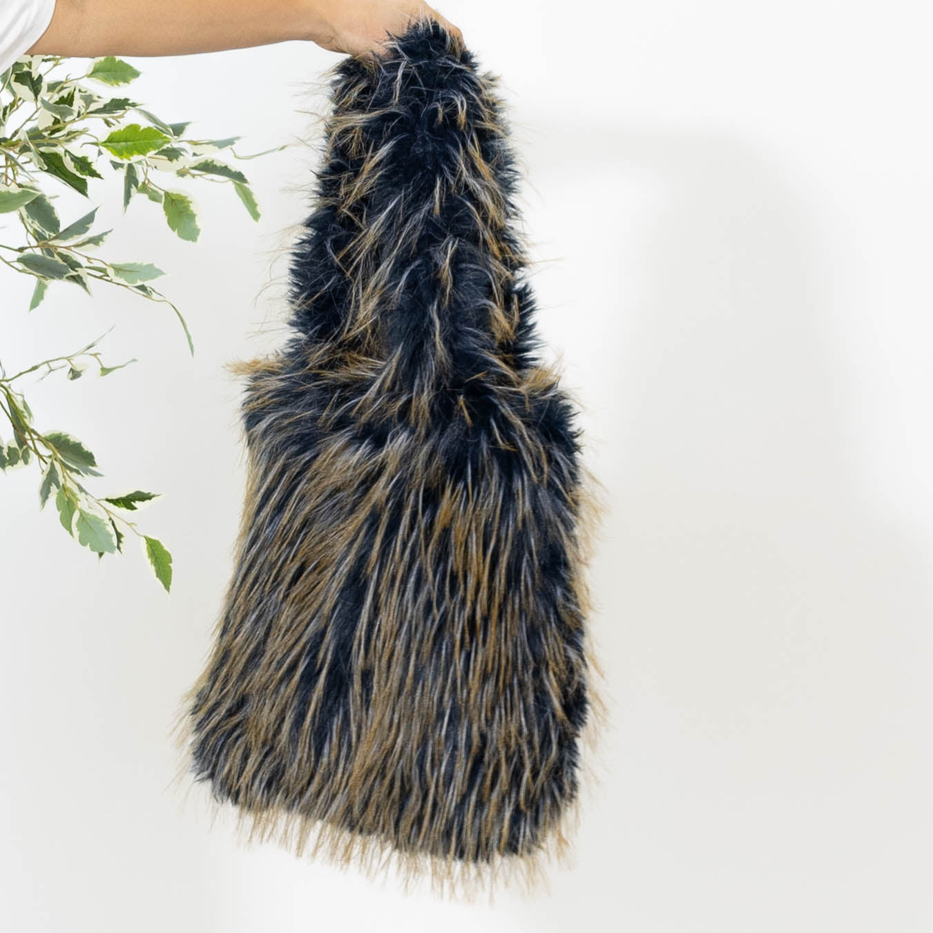 Furry taske, Navy