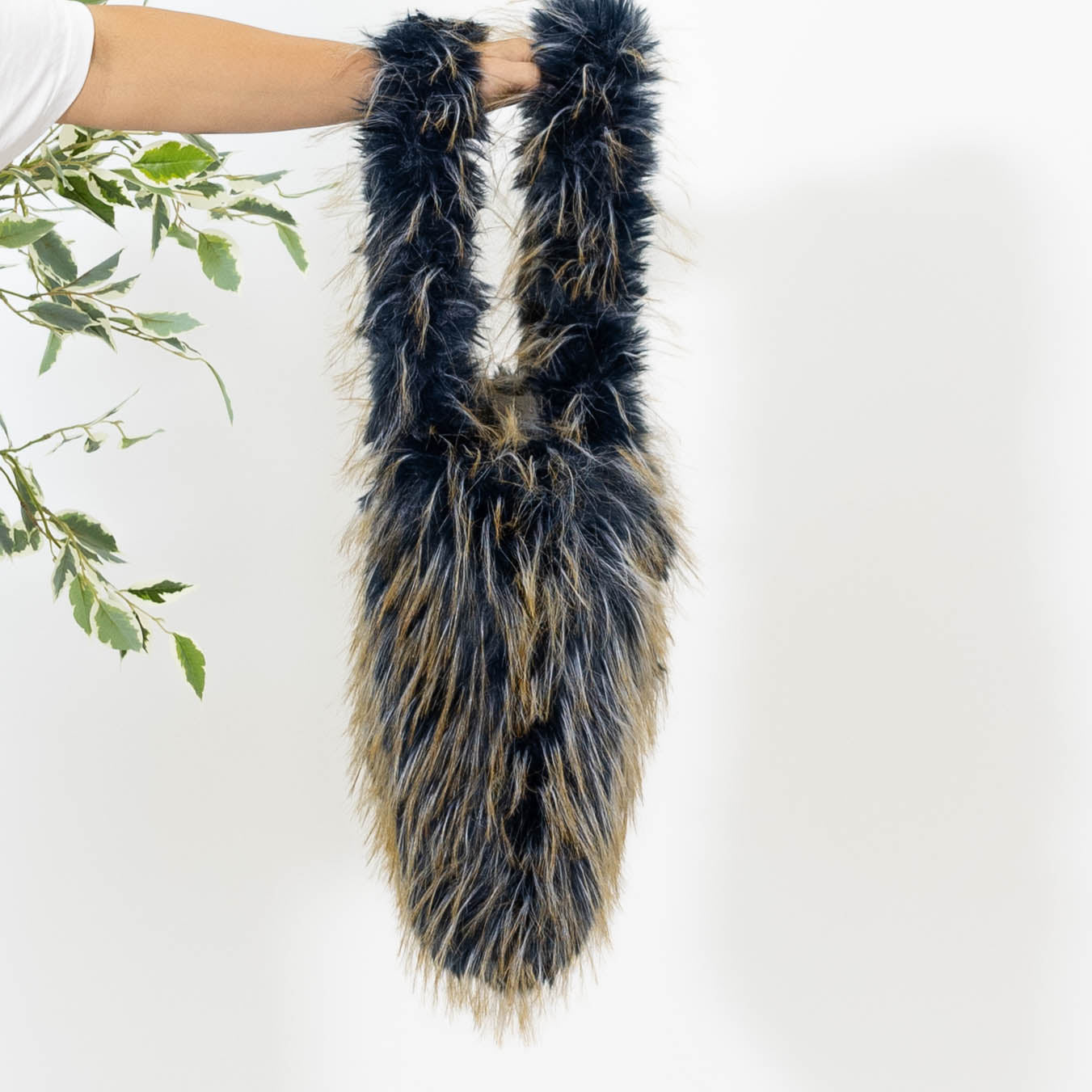 Furry taske, Navy