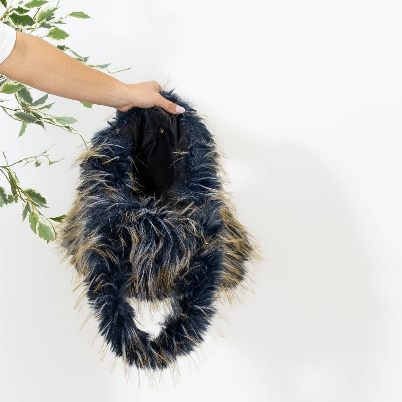 Furry taske, Navy