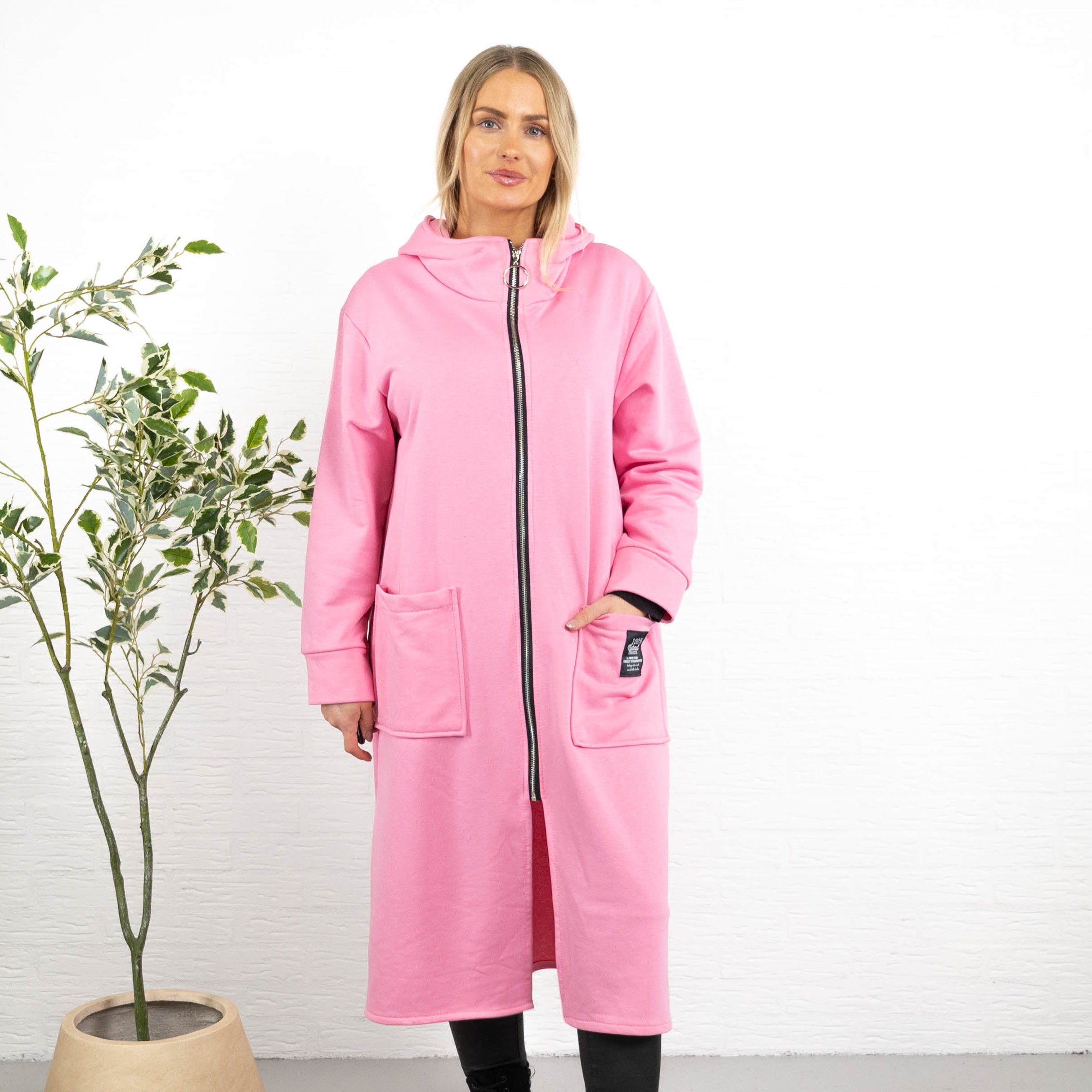 Iris sweatshirt/tunika, Lyserød