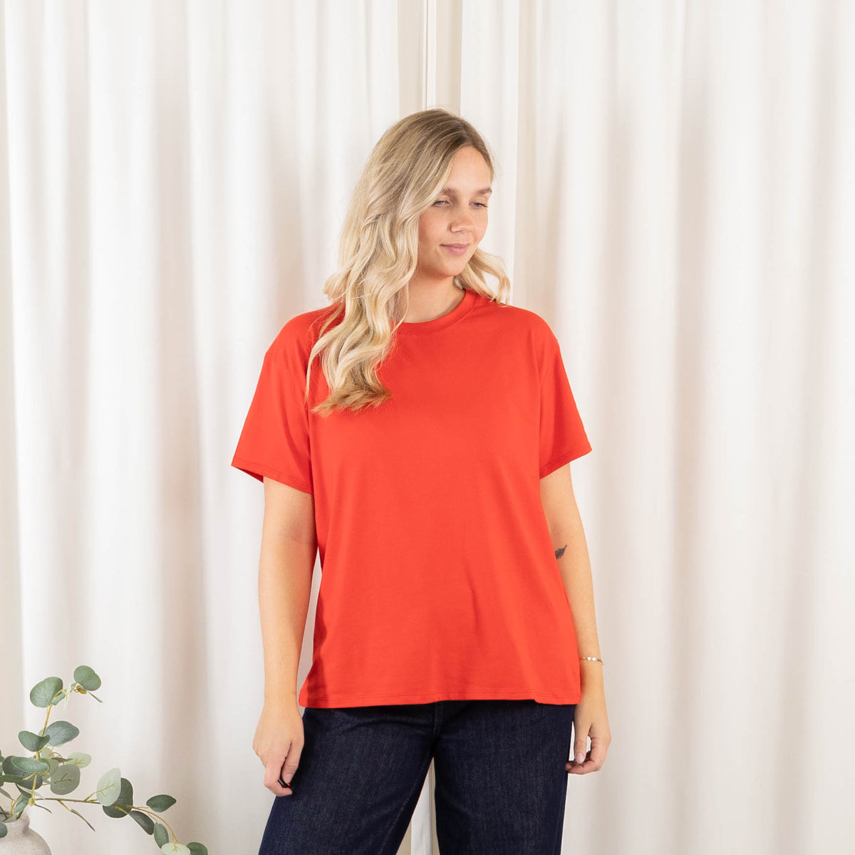 Ronja t-shirt, Rød