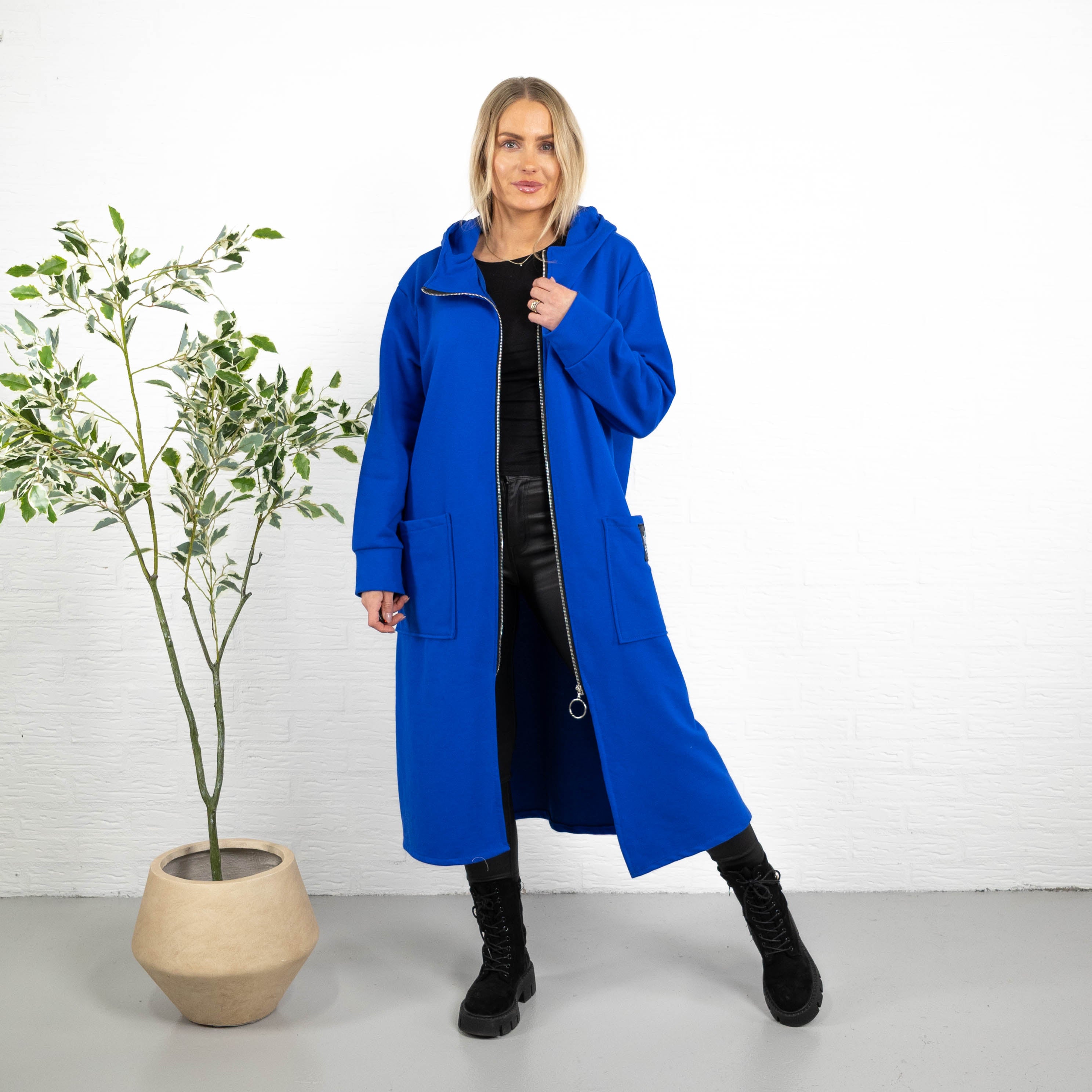 Iris sweatshirt/tunika, Royal blue