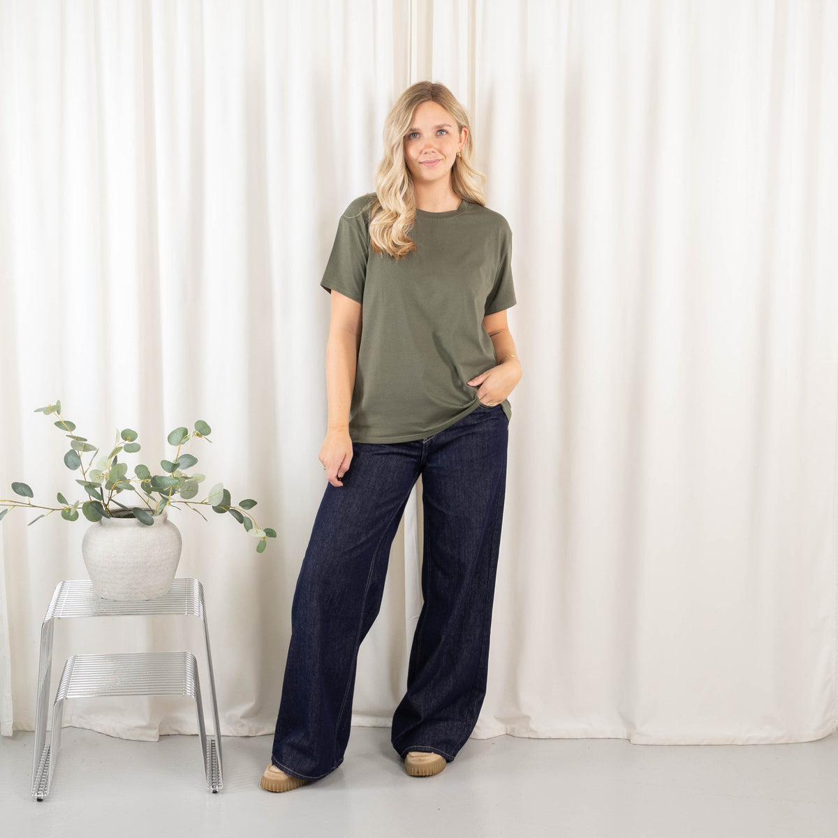 Ronja t-shirt, Khaki