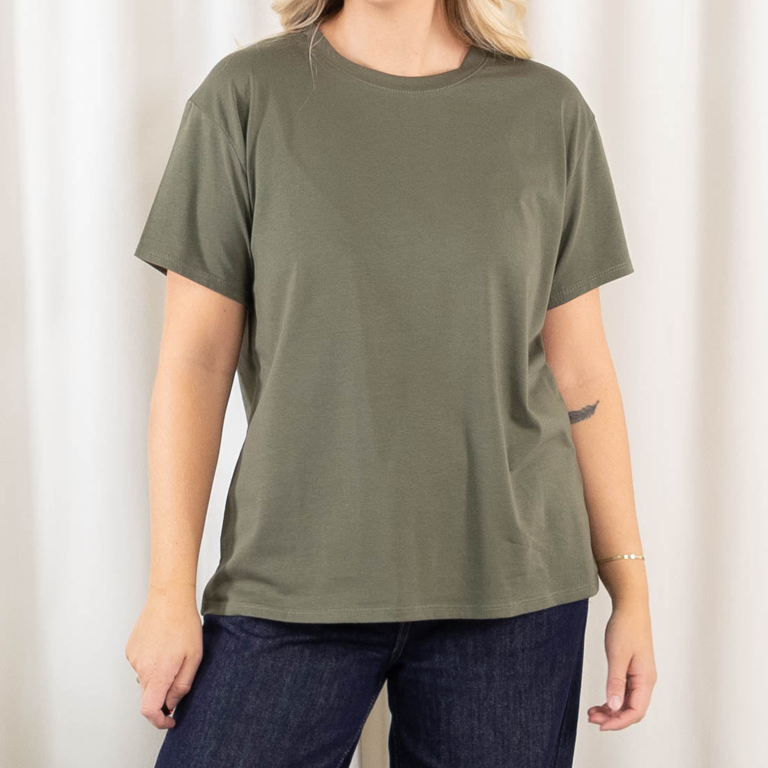Ronja t-shirt, Khaki