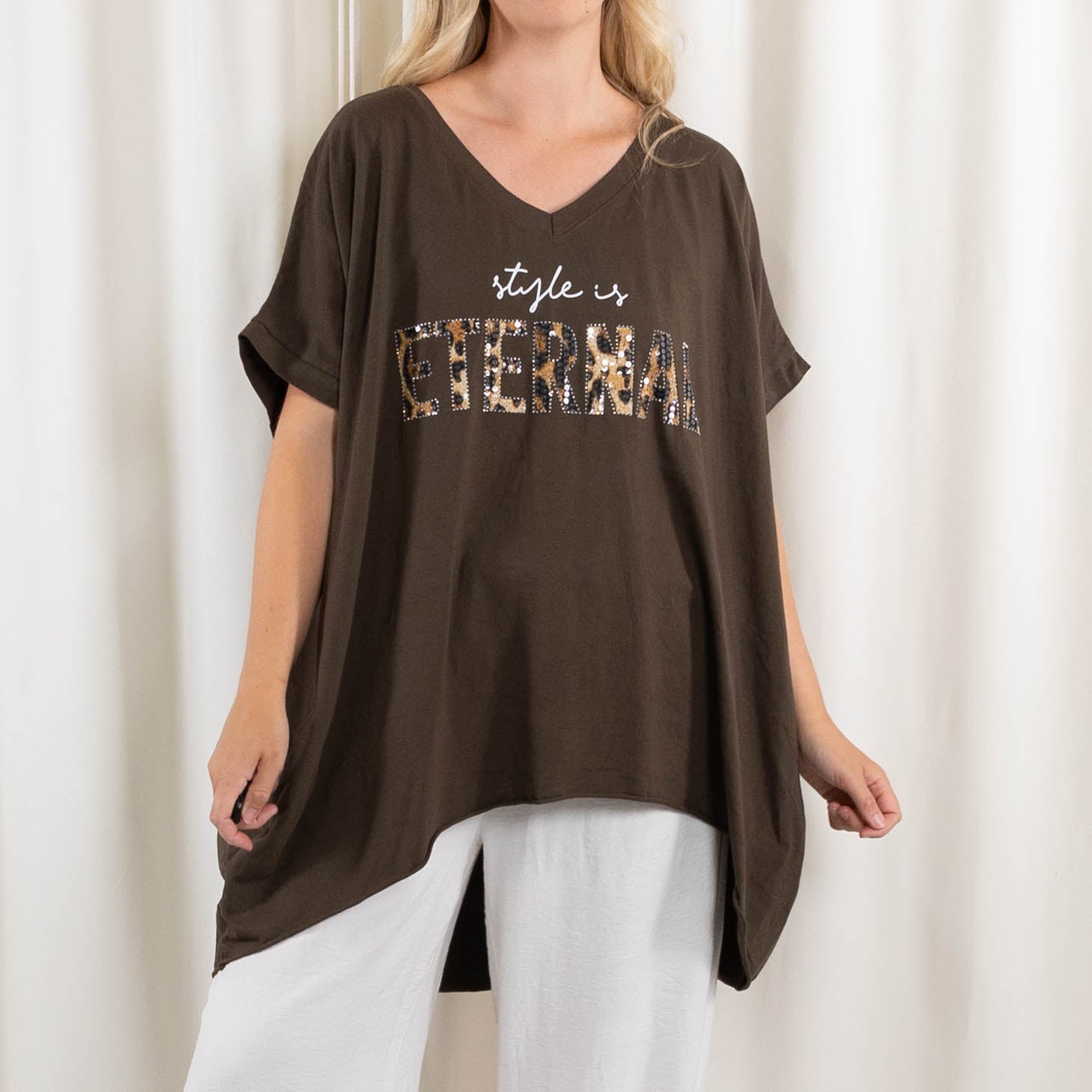 Aura t-shirt/tunika, Choko