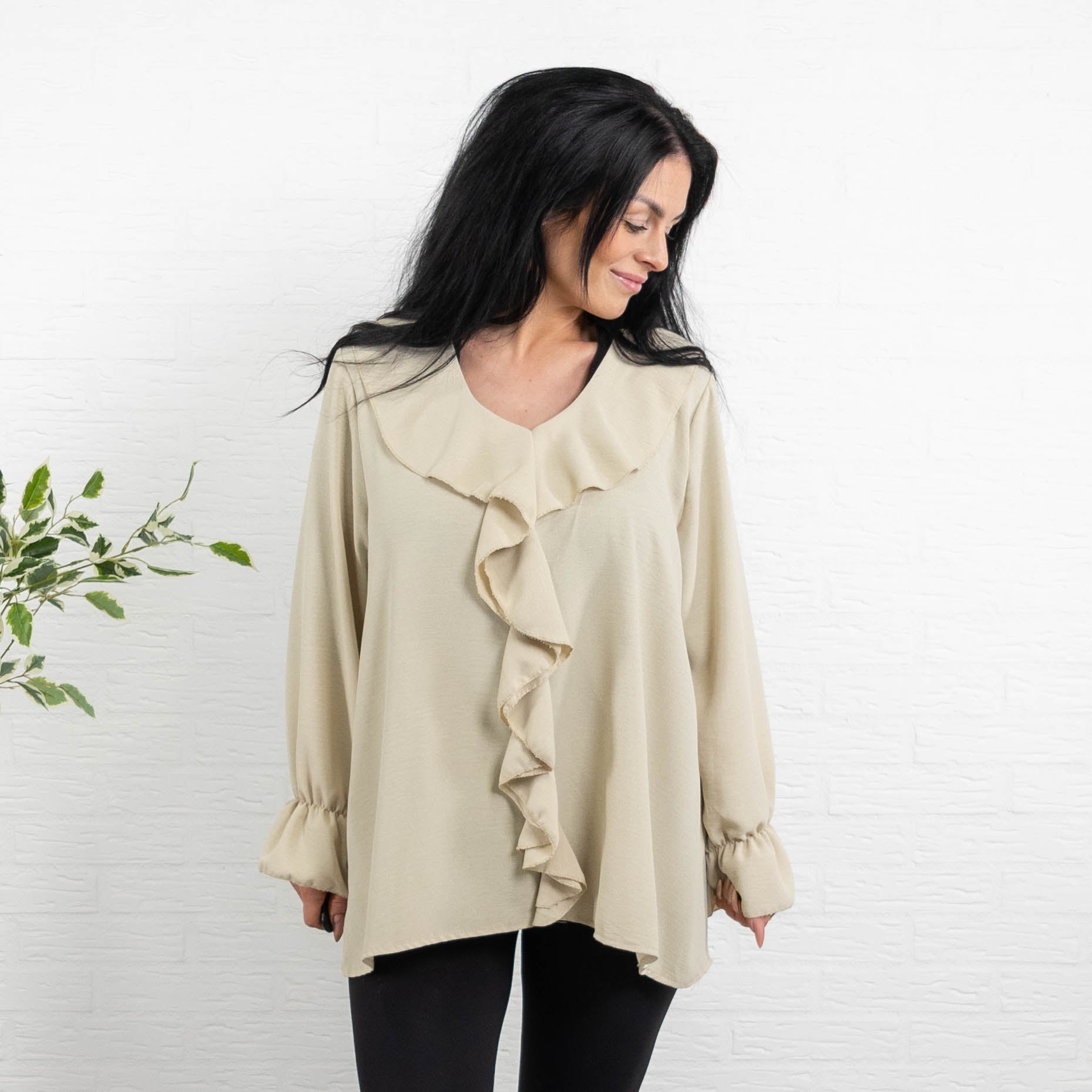 Charlise overdel, Beige