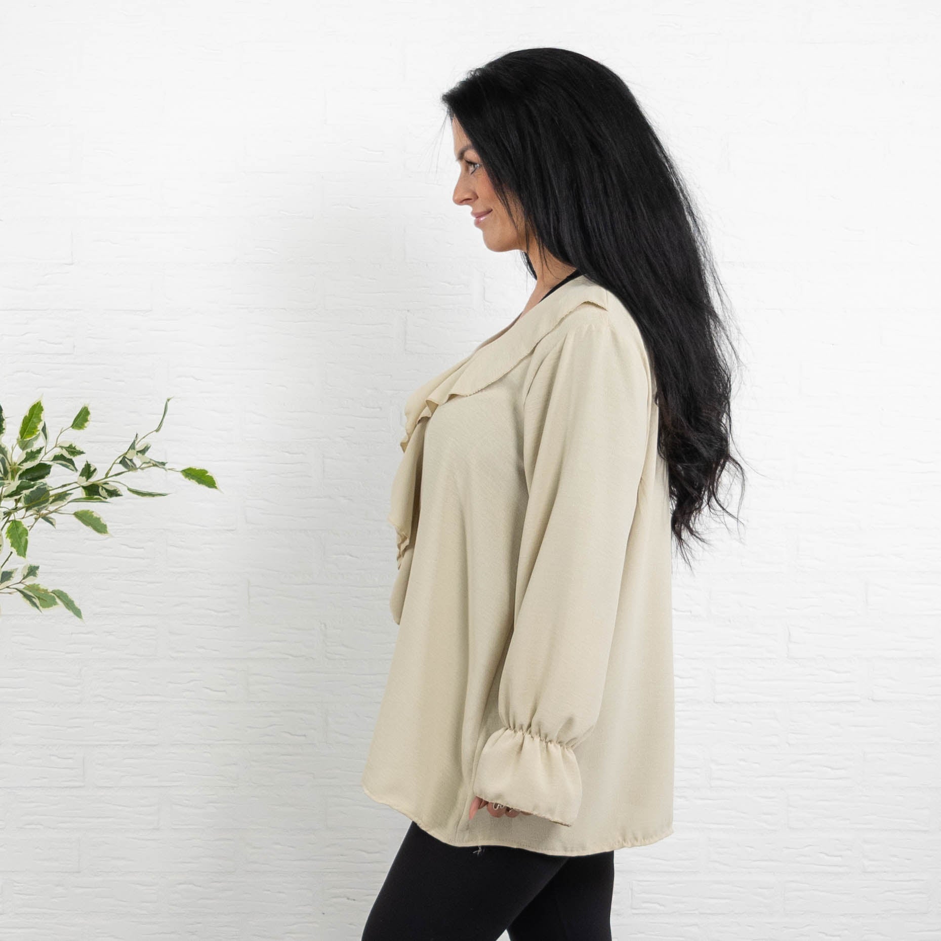 Charlise overdel, Beige