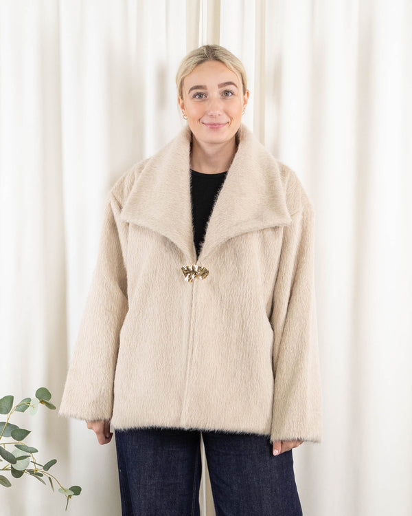 Sabine jakke, Beige