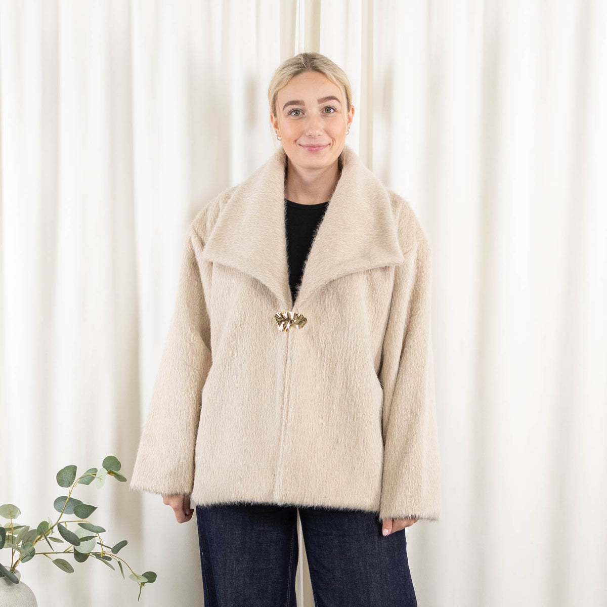Sabine jakke, Beige