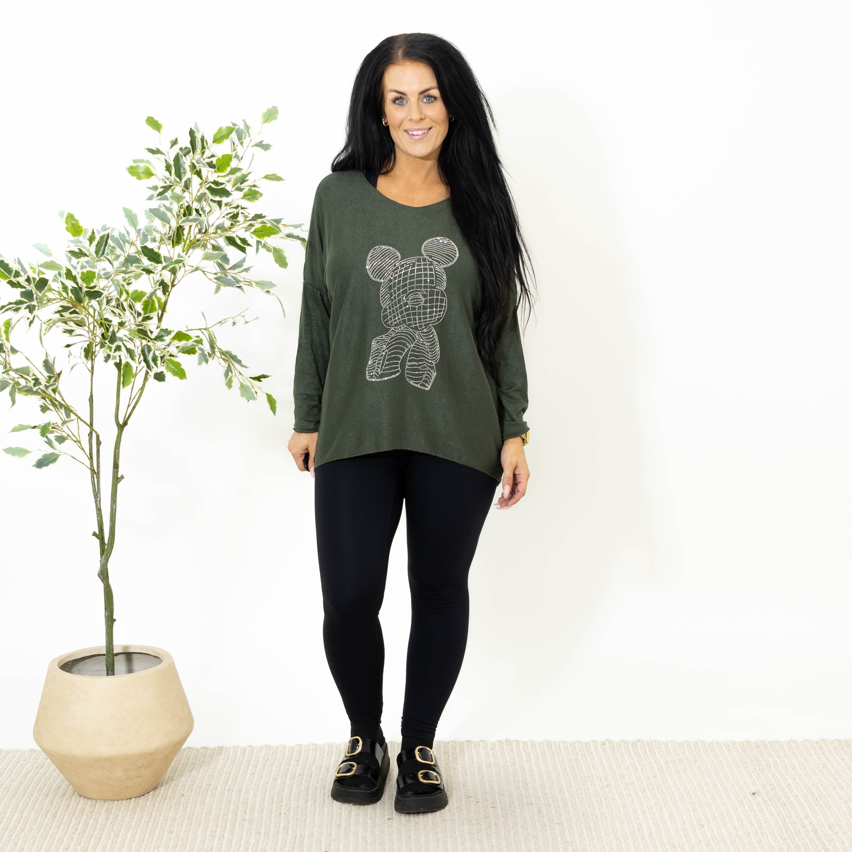 Ingrid strik, Khaki