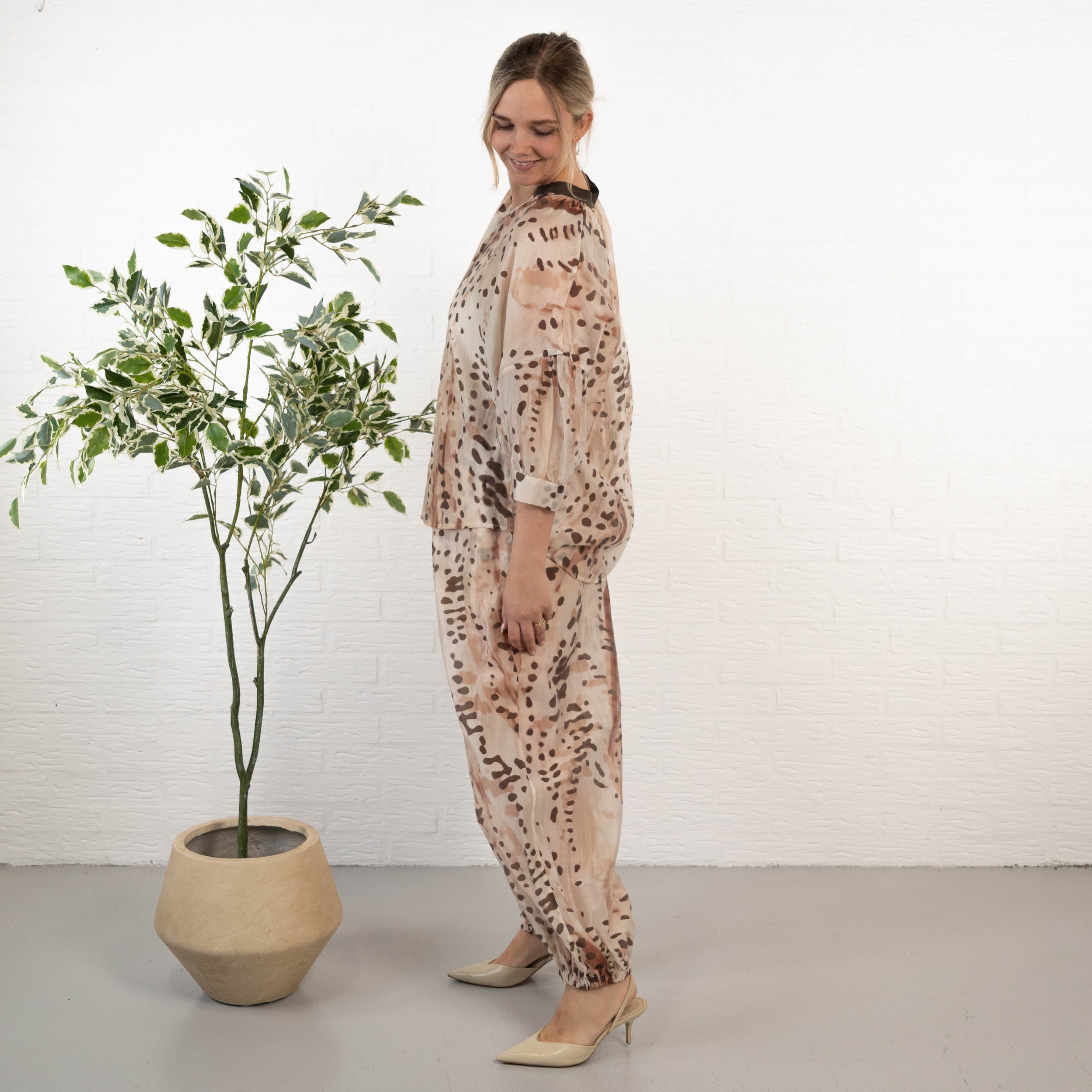 Agnes skjorte, Beige