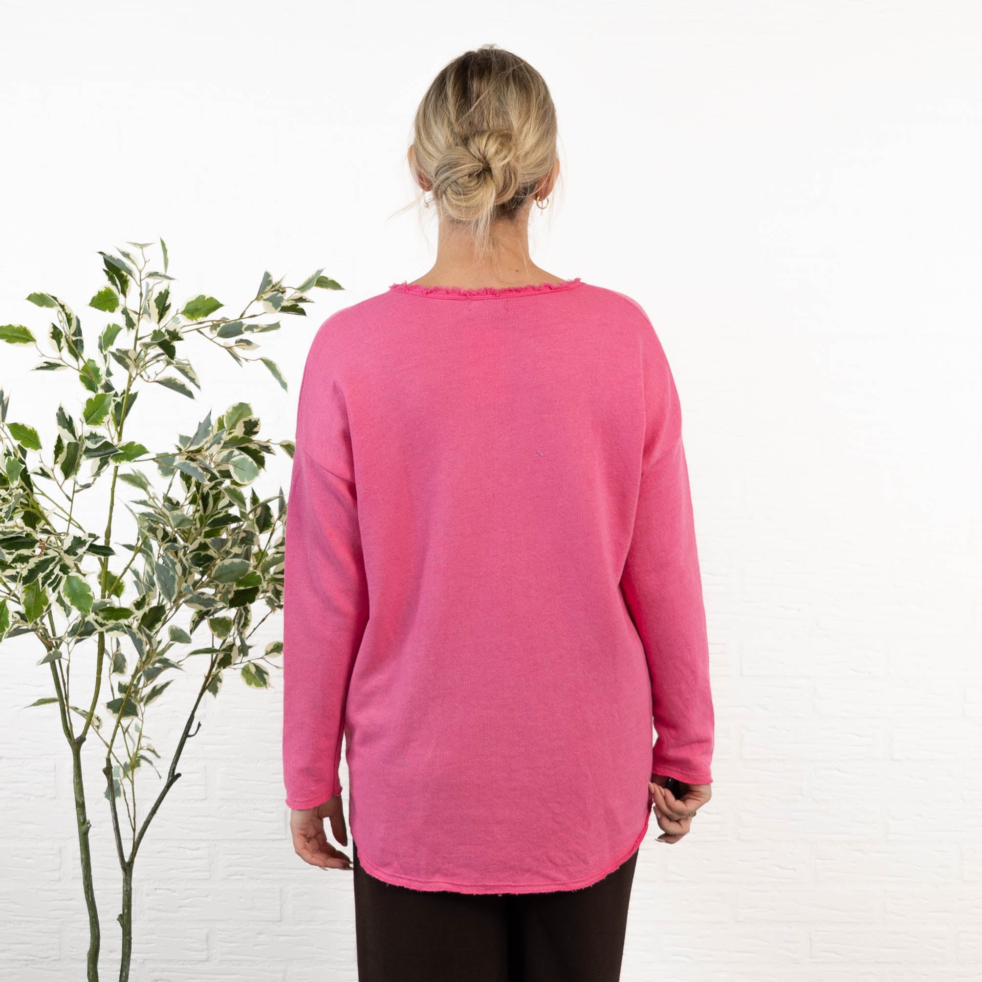 Amber sweatshirt, Pink