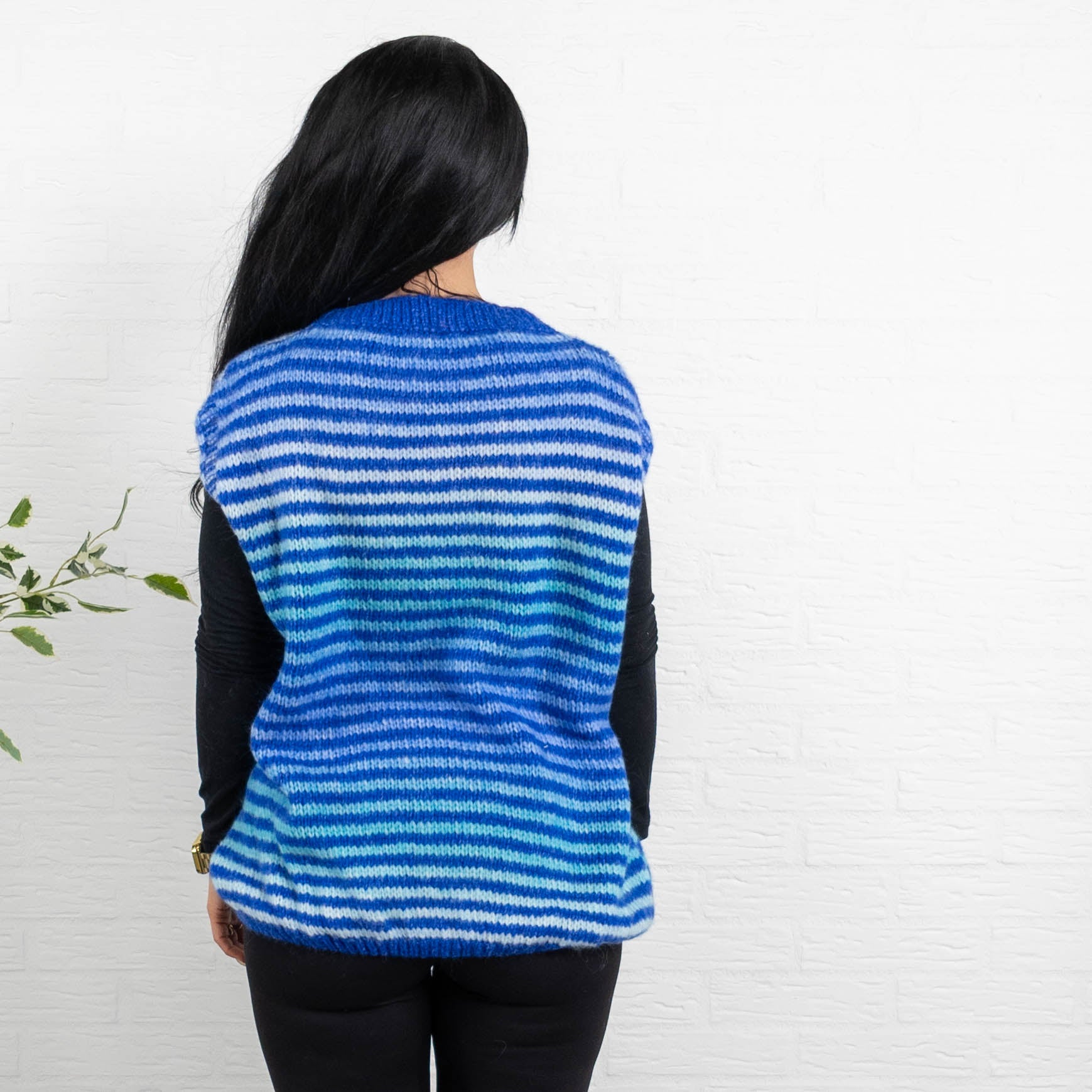 Grace strikvest, Royal blue