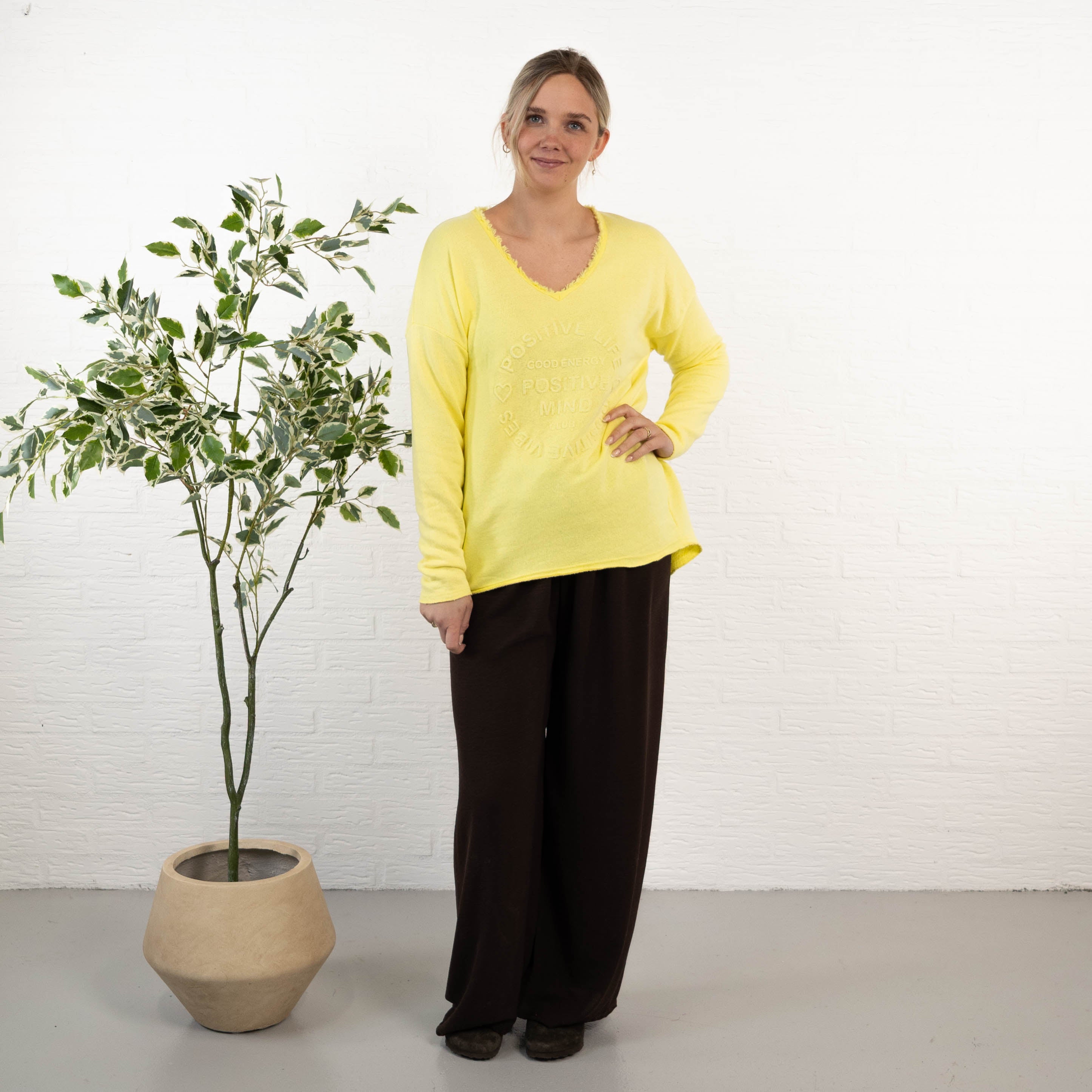 Amber sweatshirt, Gul