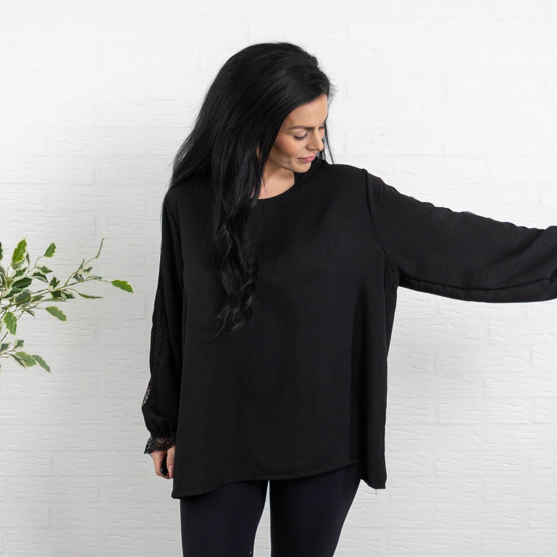 Tiffany overdel, Sort