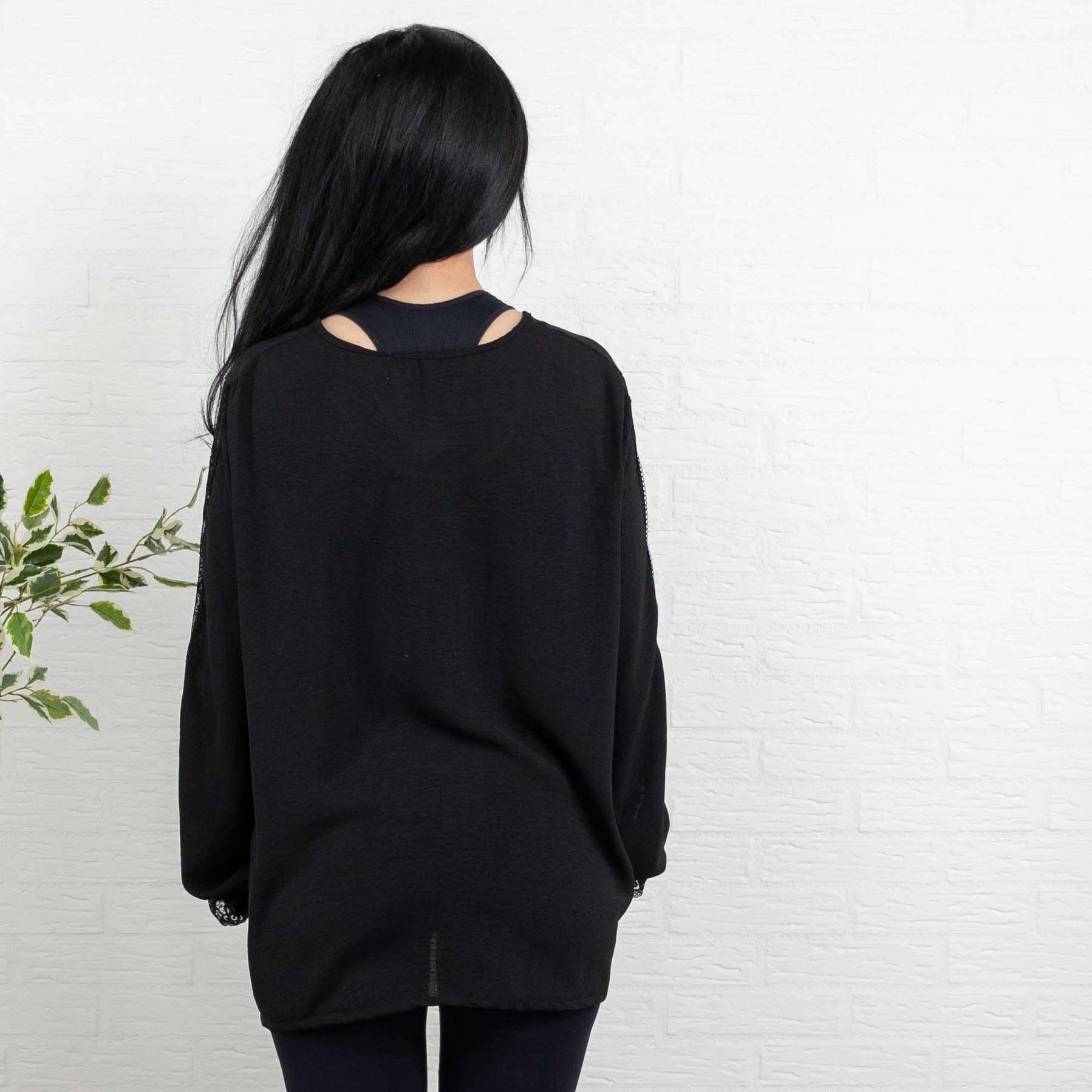 Tiffany overdel, Sort