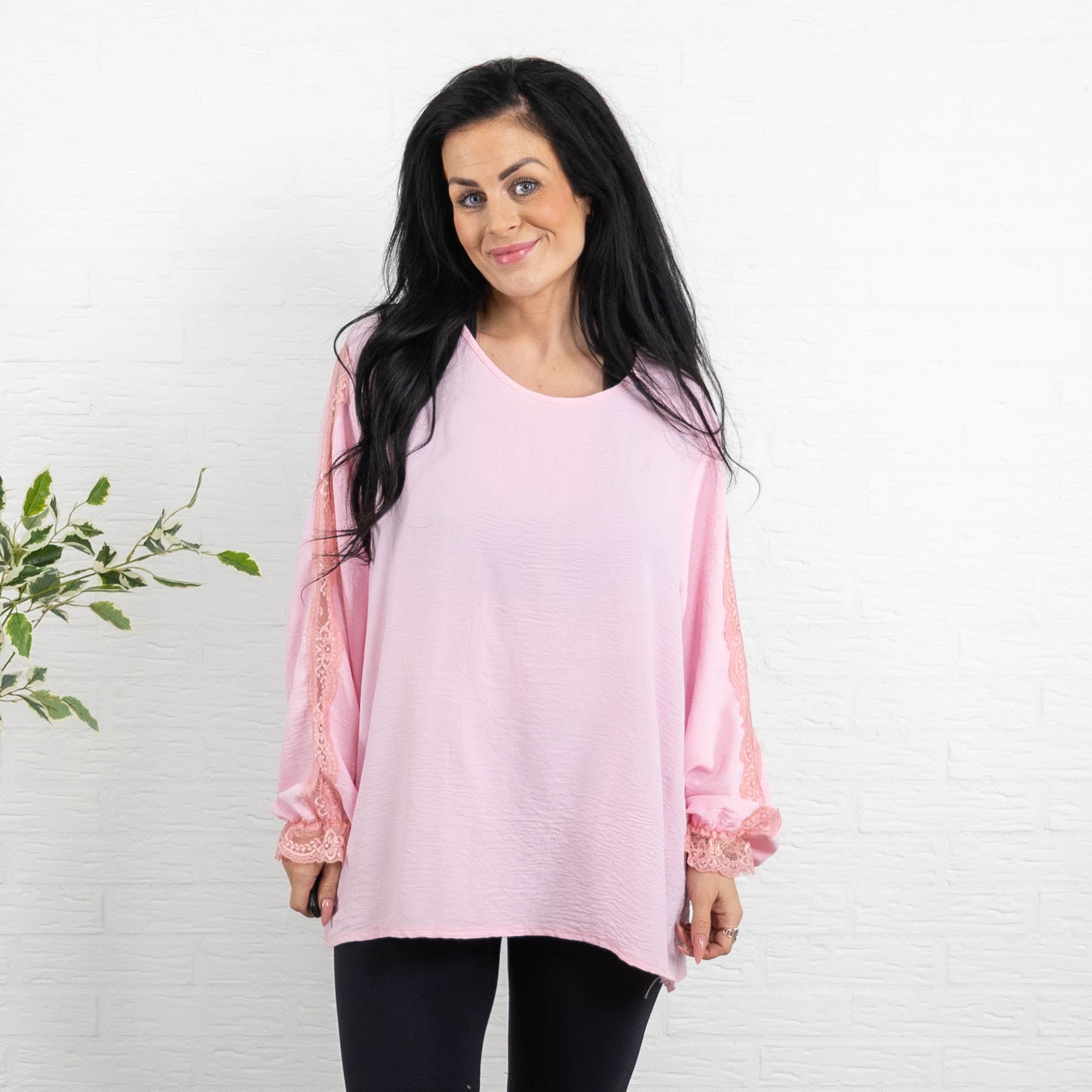 Tiffany overdel, Lyserød