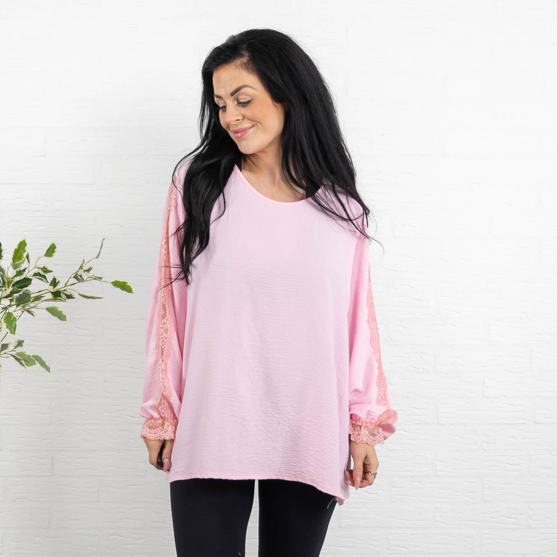 Tiffany overdel, Lyserød