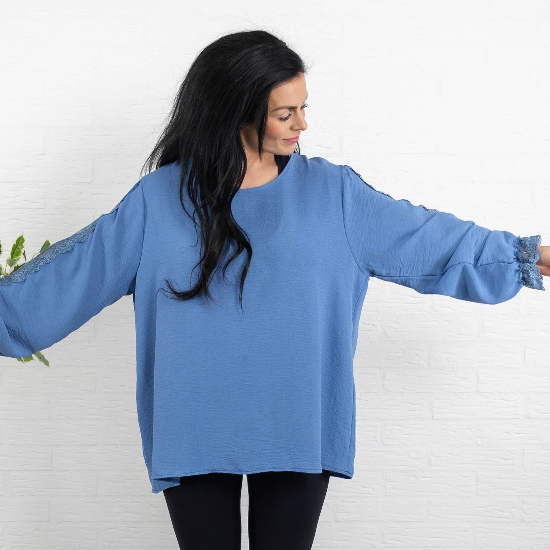 Tiffany overdel, Dueblå