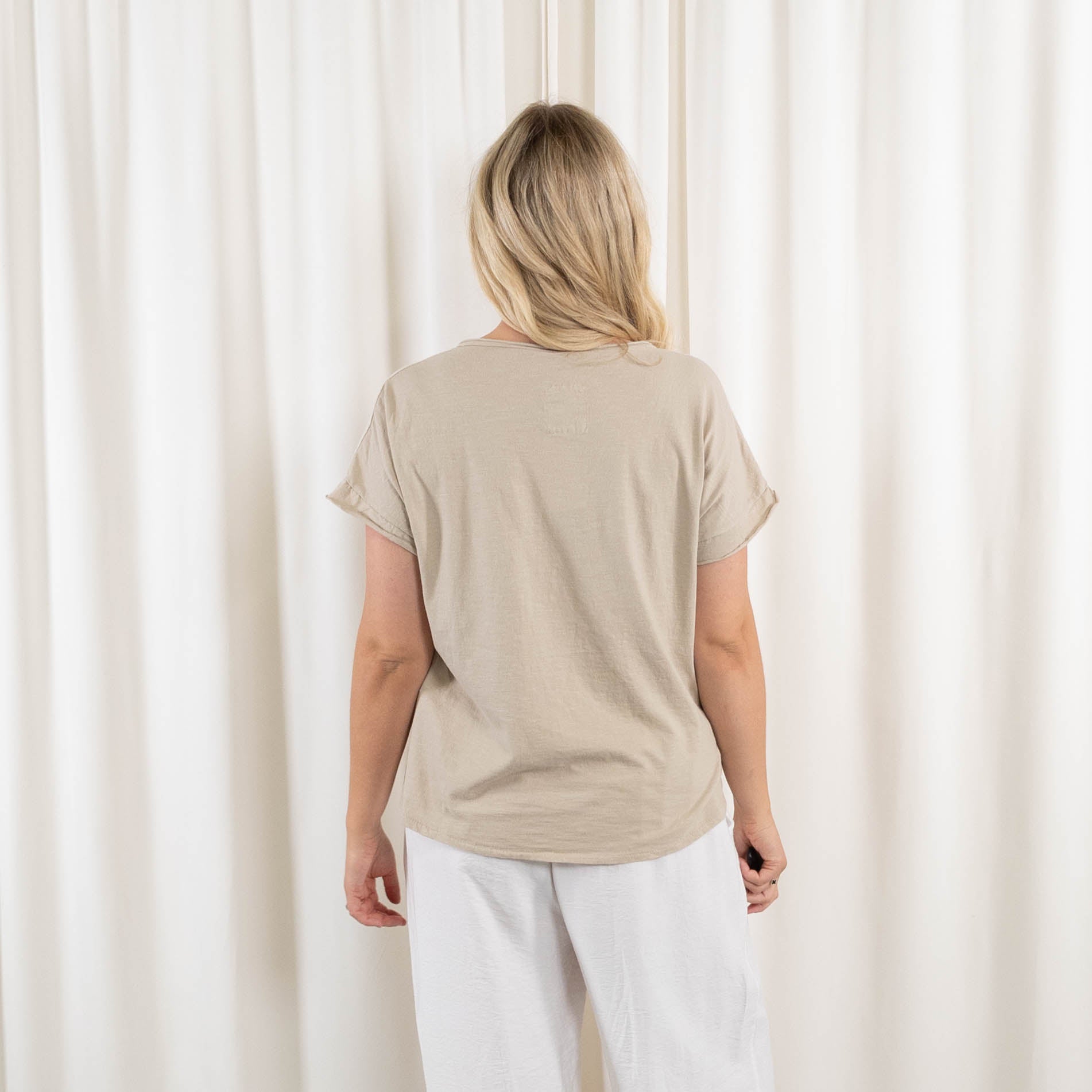 Perfect t-shirt, Beige