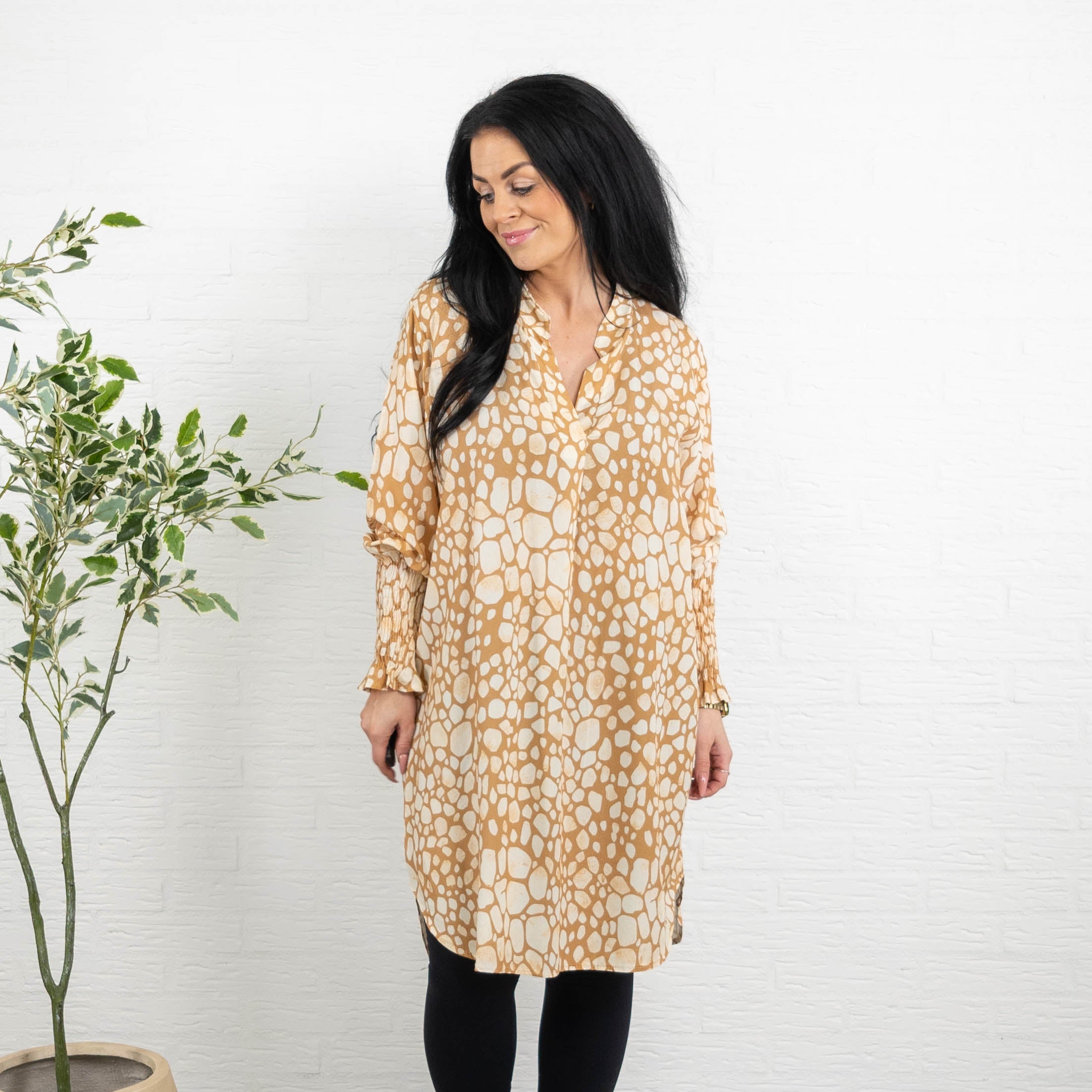 Jyla tunika, Beige