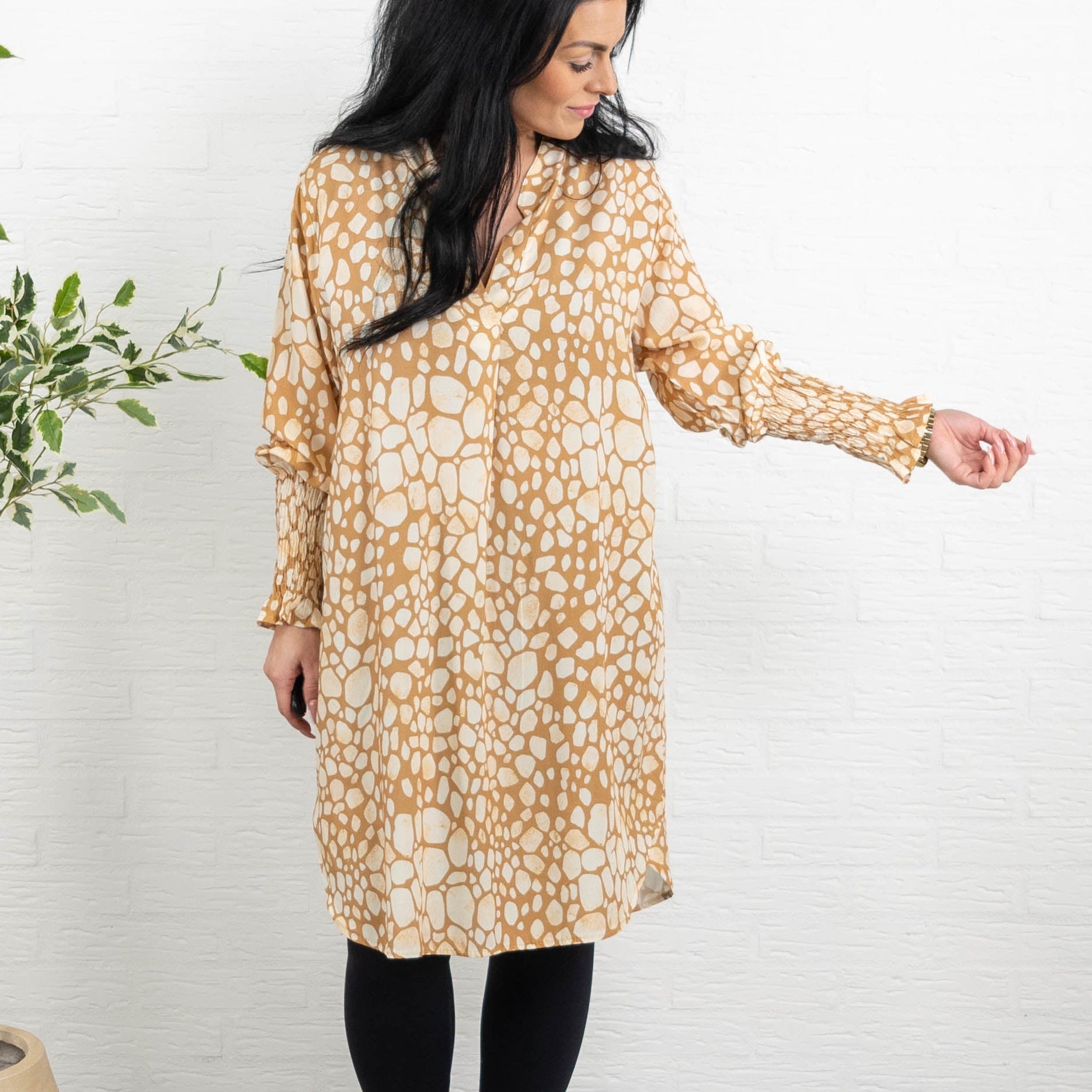 Jyla tunika, Beige