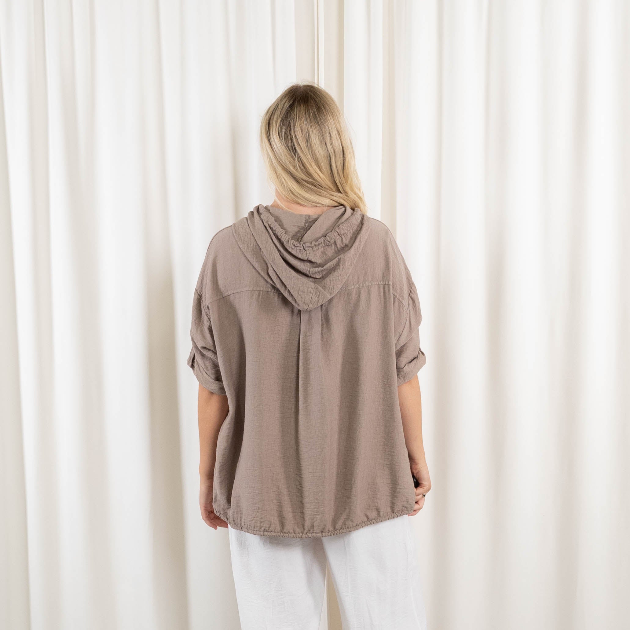 Jenny cardigan, Taupe