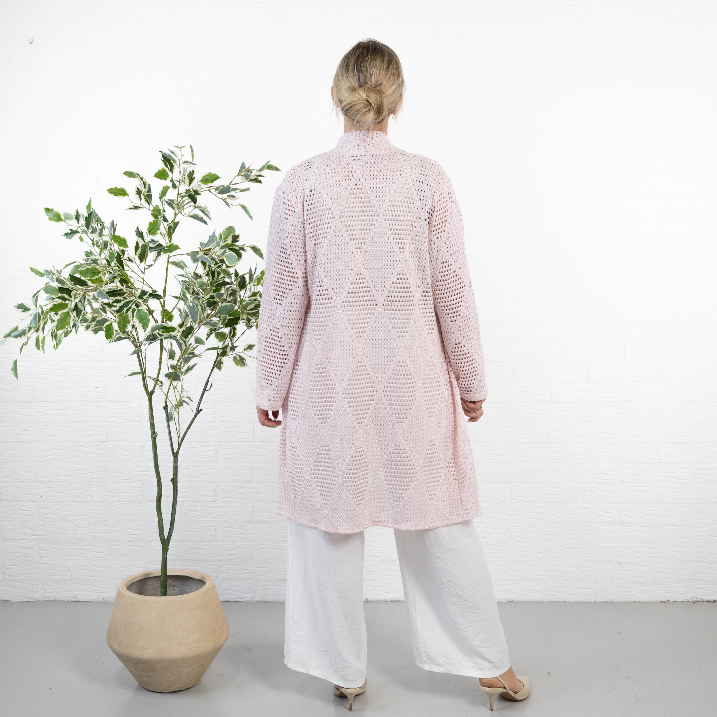 Daisy cardigan, Rosa