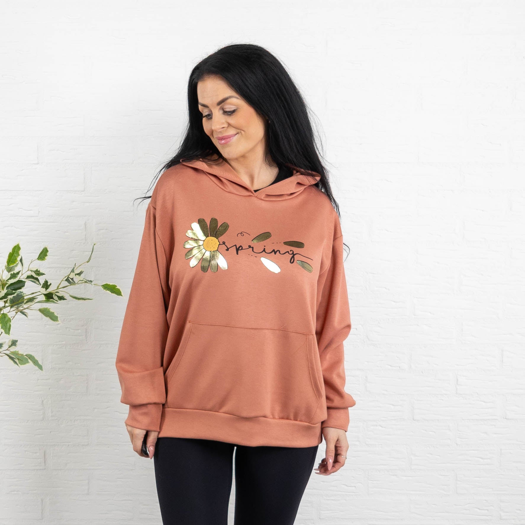 Pita sweatshirt, Mørk rosa