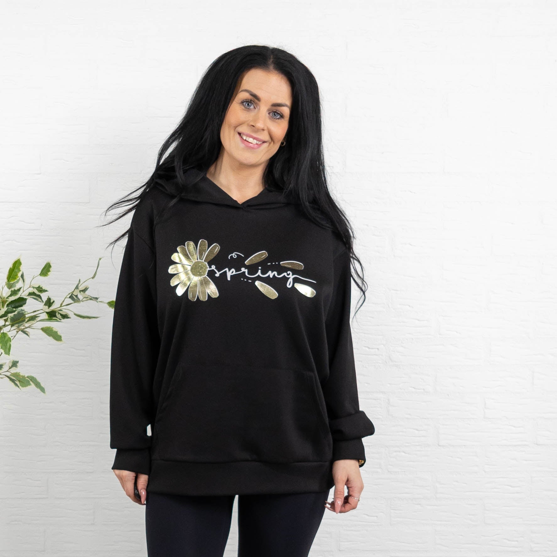 Pita sweatshirt, Sort